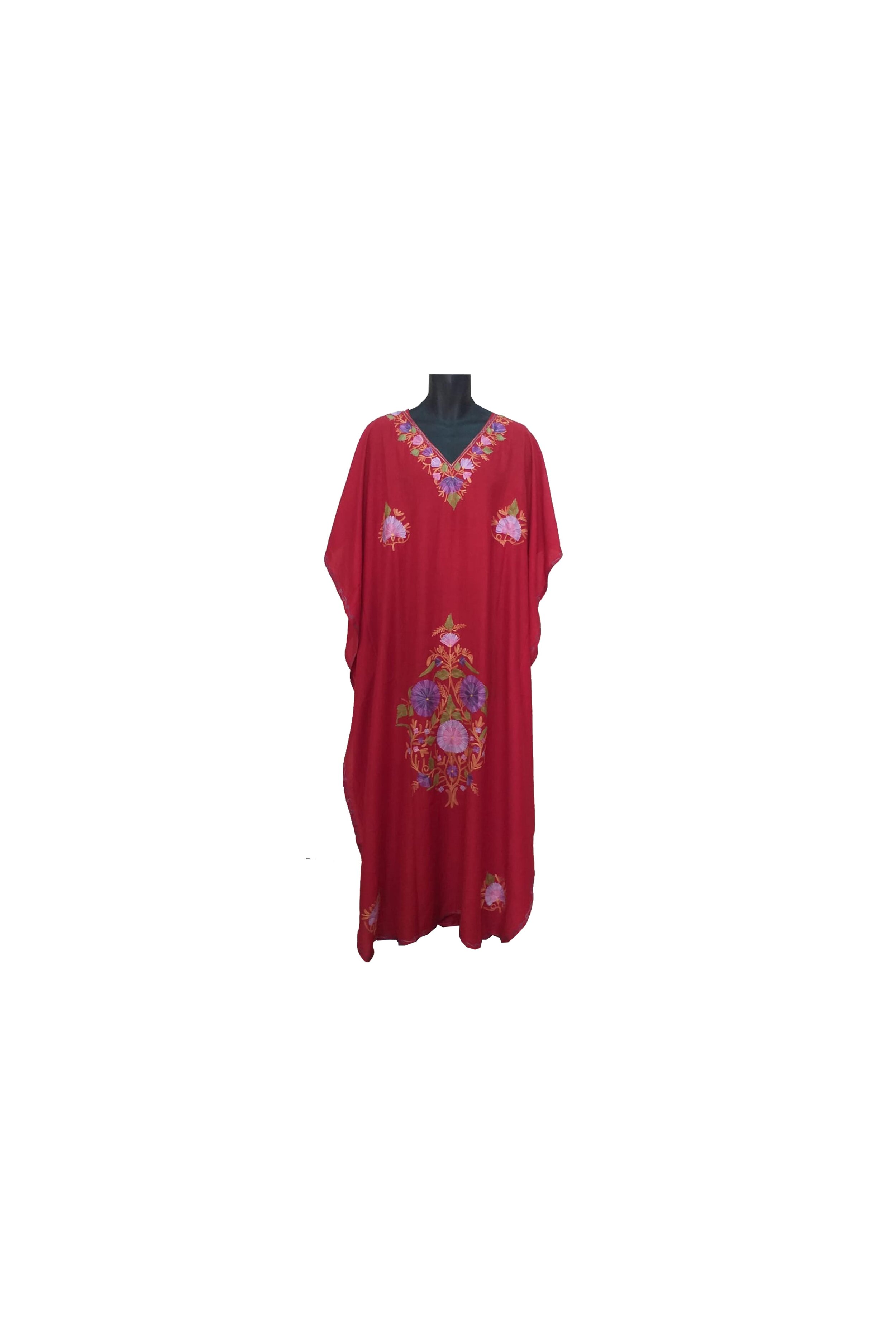 AR024 - CRUSH COTTON KAFTAN DRESS QR.195