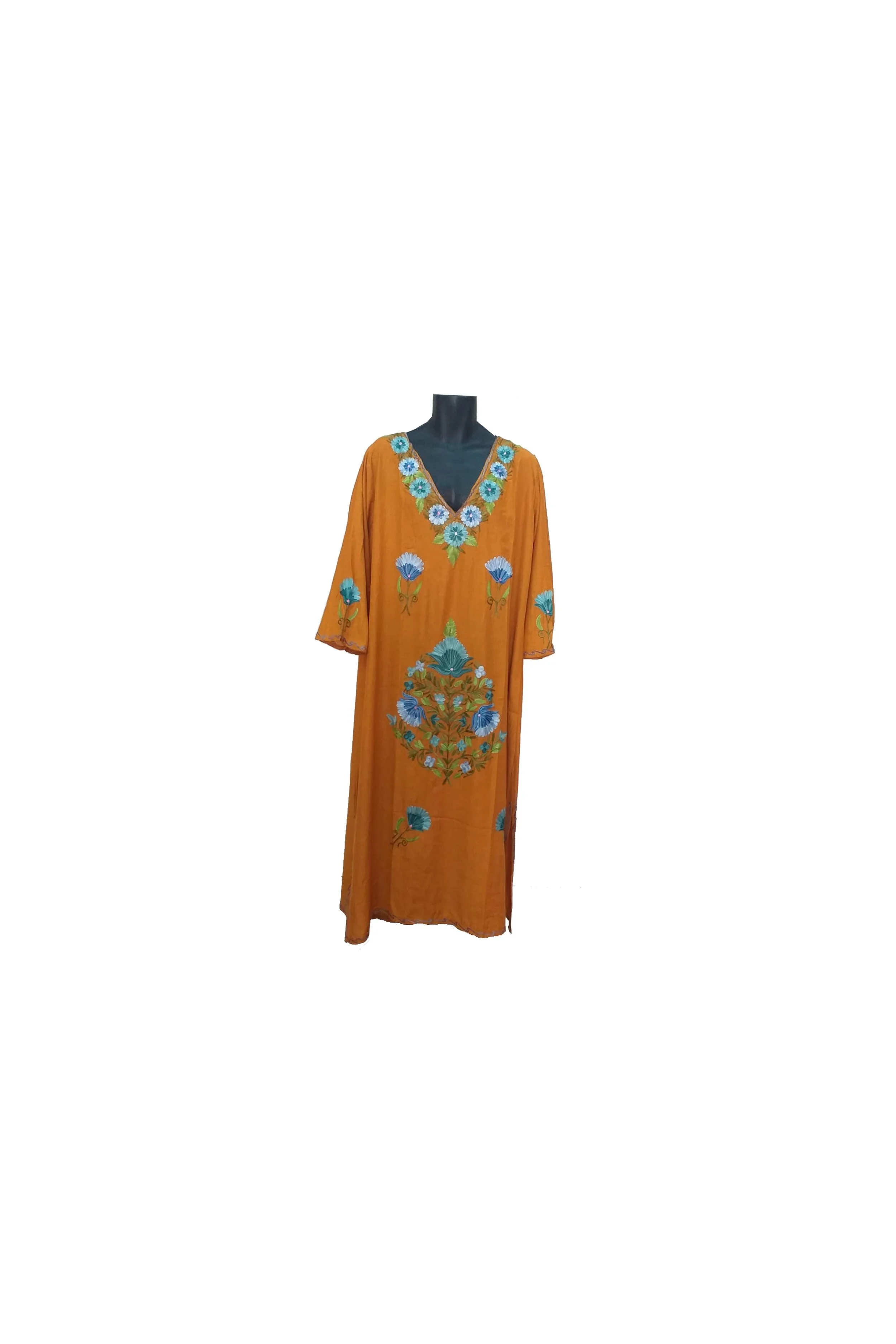 7 AR024 CRUSH COTTON KAFTAN DRESS QR.195.JPG