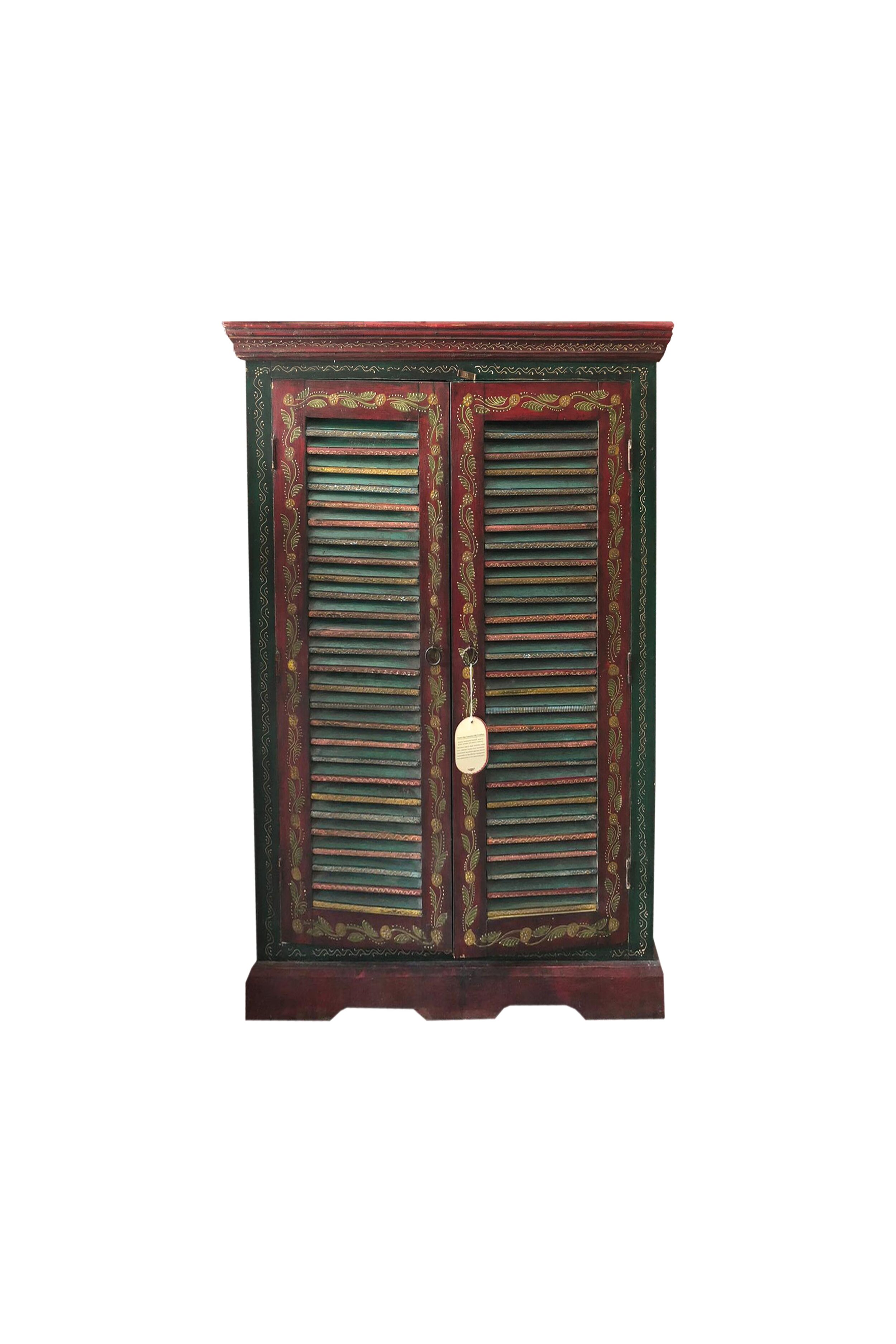 LAL344 - WOODEN EMBROIDERY PTD DOOR CABNIT 4 FT QR.2,595
