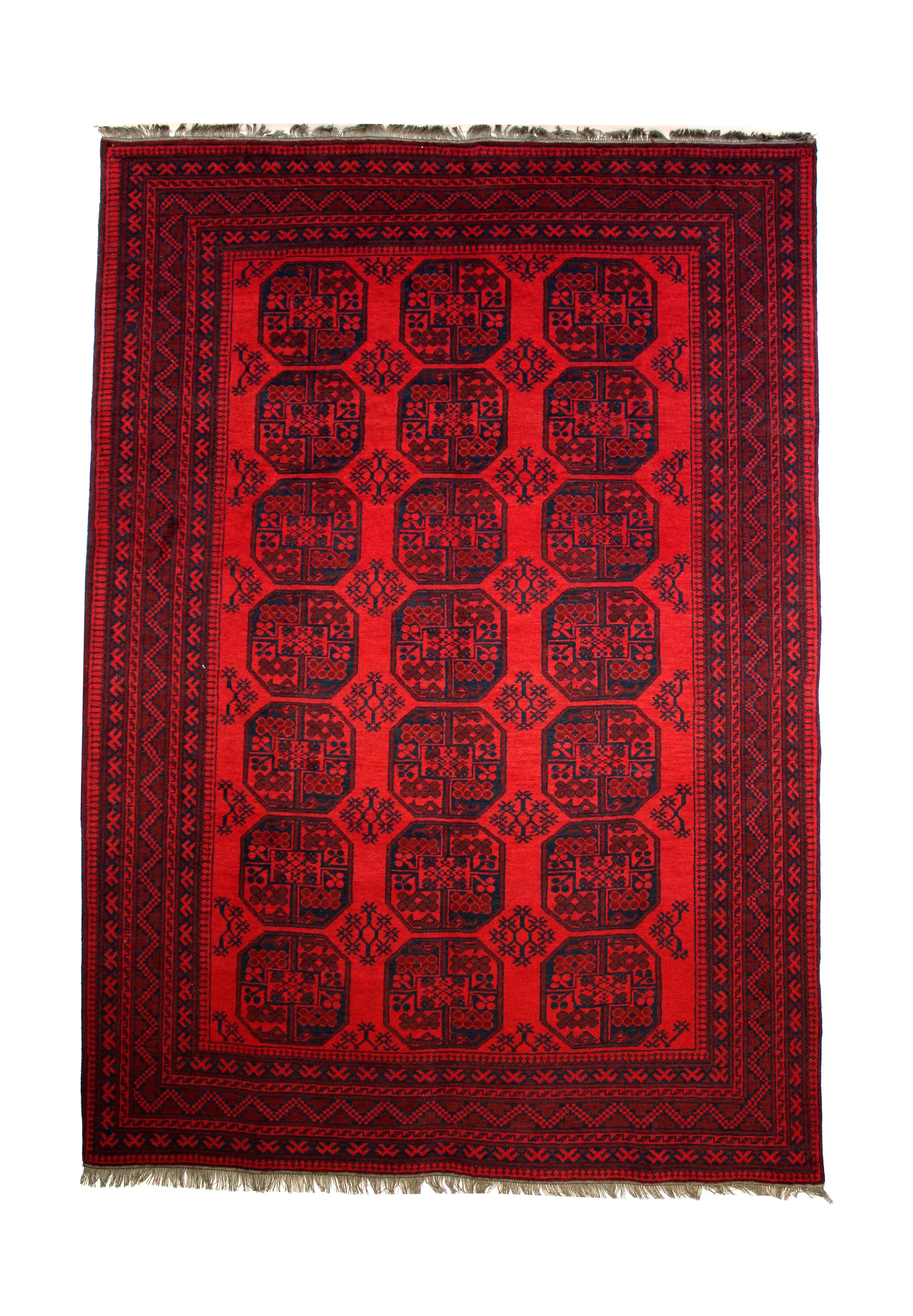55900  FINE AFGHAN  BOKHARA FEEL PAH  2.98 x 2.01  MTR QR 5,000 AFTER DISCOUNT QR 3.000...jpg