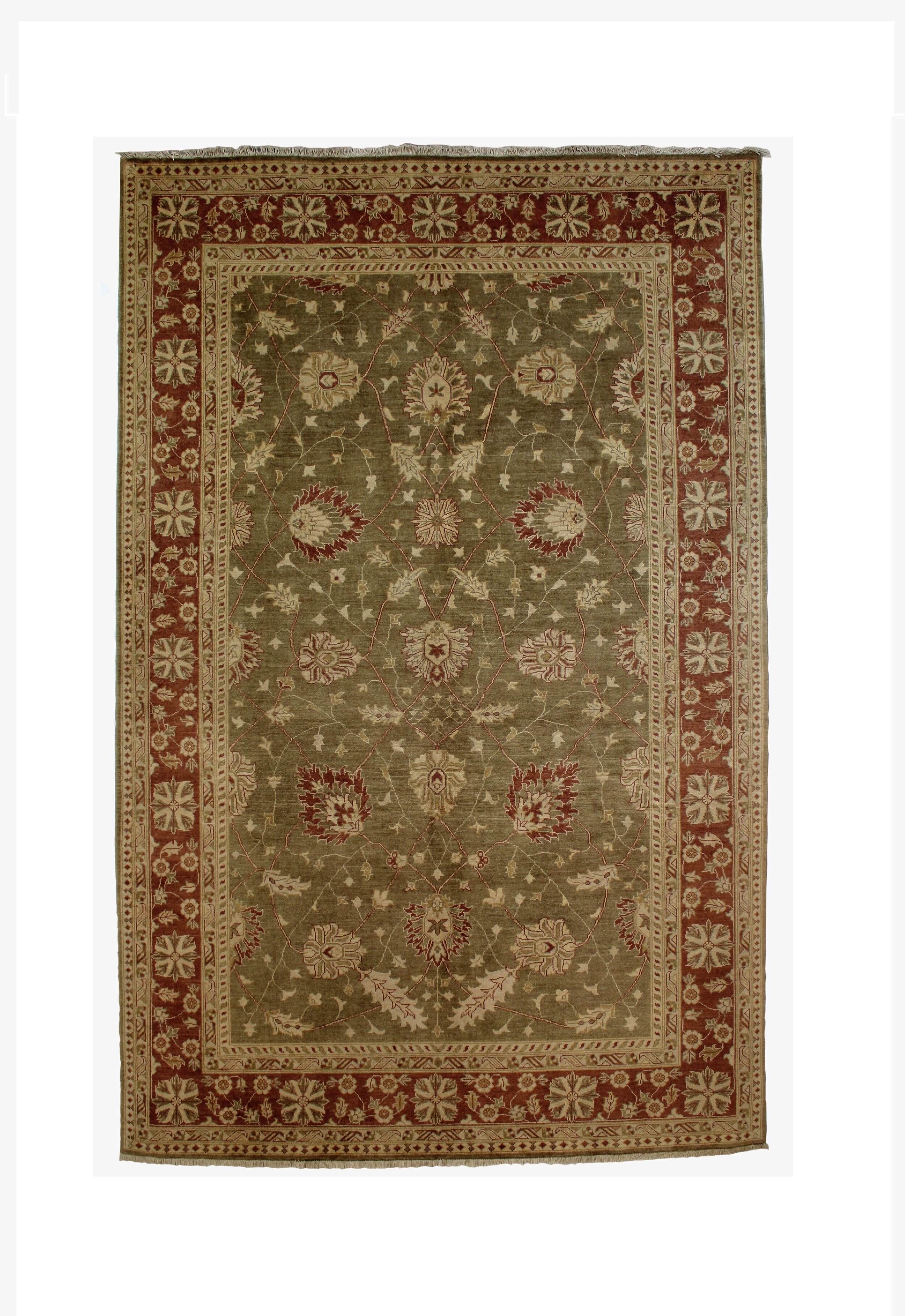 55403  TURKOMAN ZIEGLER CHOBI VEG.DYES 2.74X1.83MTR QR11,000