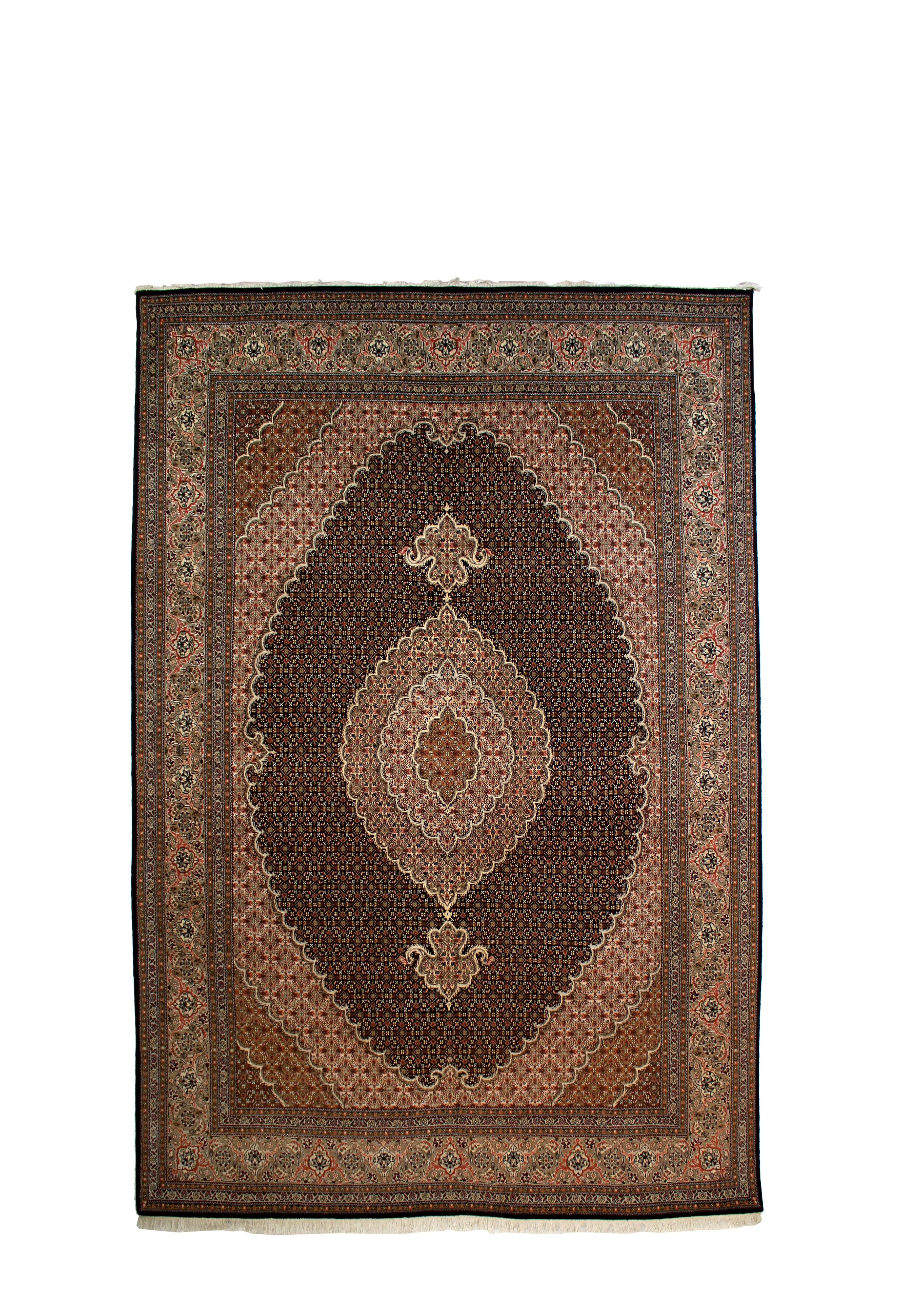 49238 IRAN TABRIZ PART SILK MAHE 3.07X2.04MTR QR24,000  