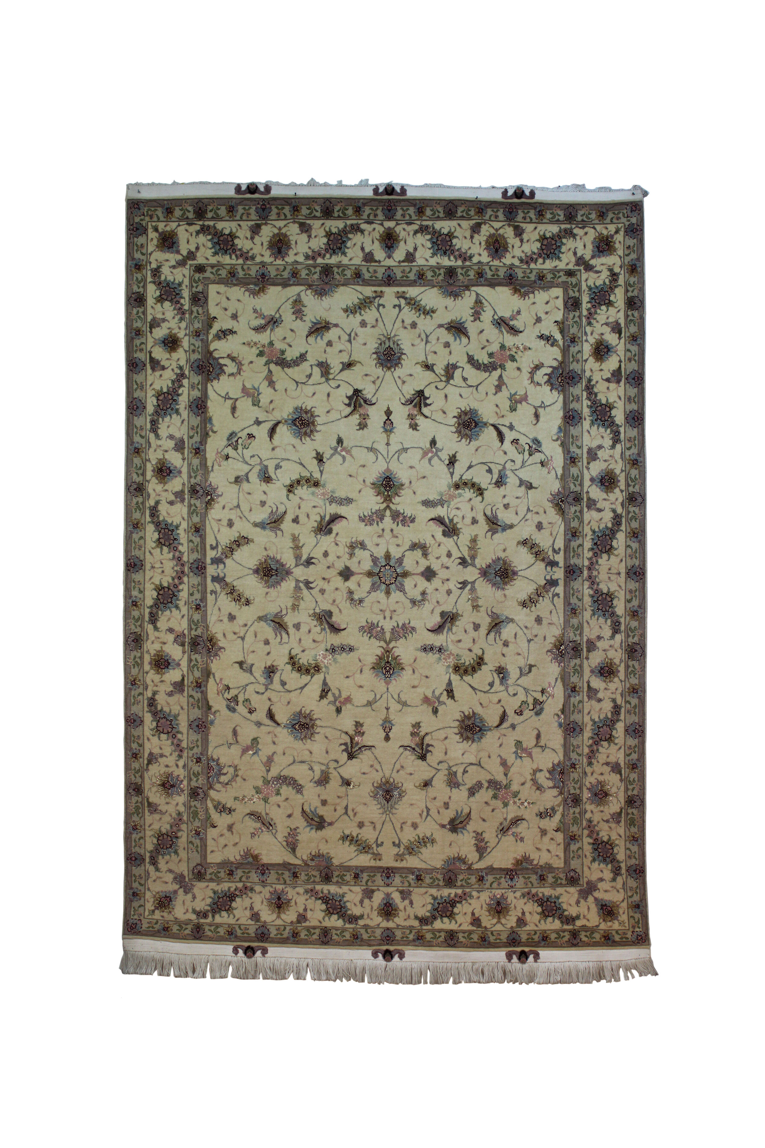 48865 IRAN TABREZ PART SILK  2.05X1.53MTR QR20,000 