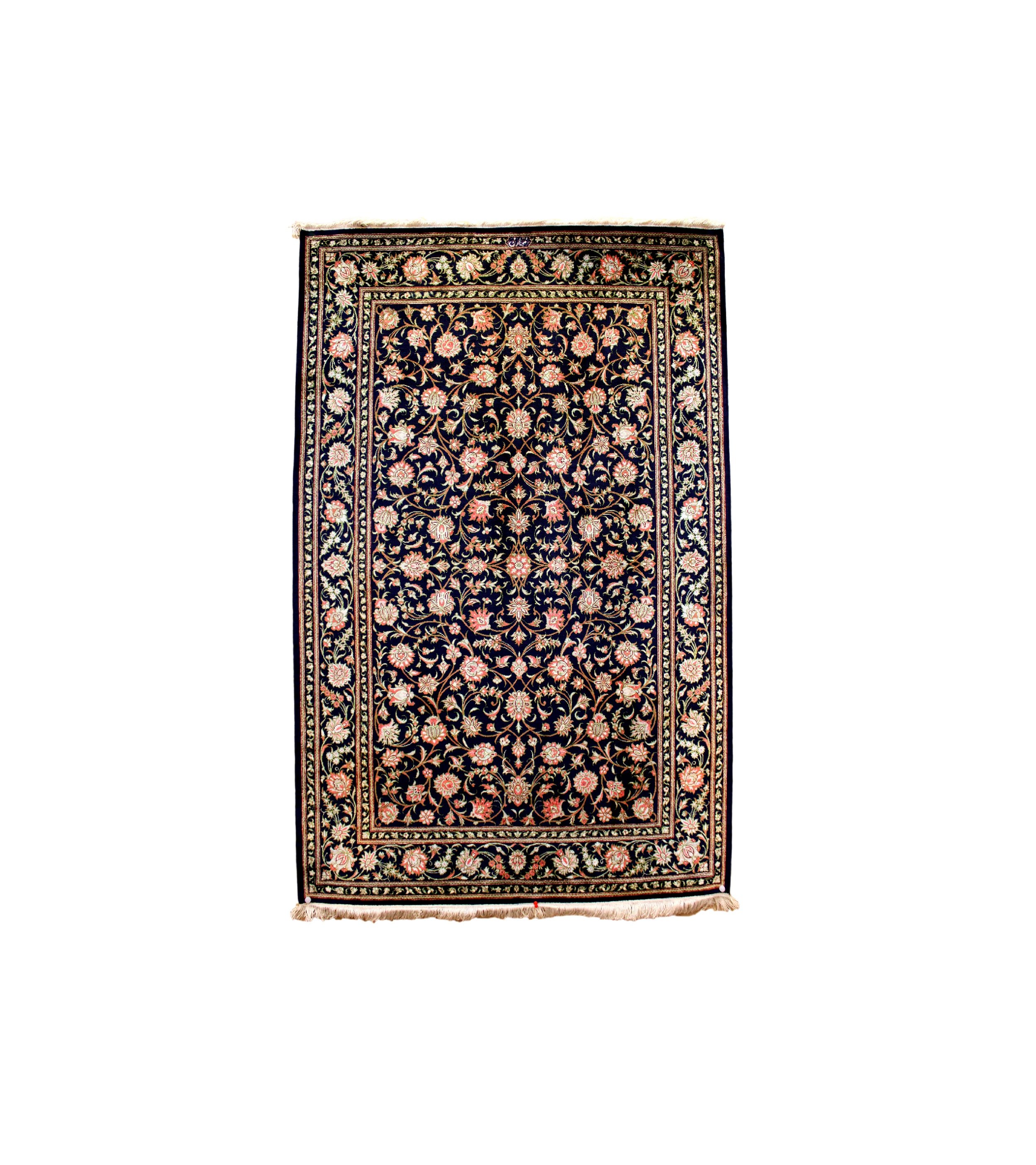 45174 IRAN QUM SILK  1.38X0.99MTR QR19,995. 