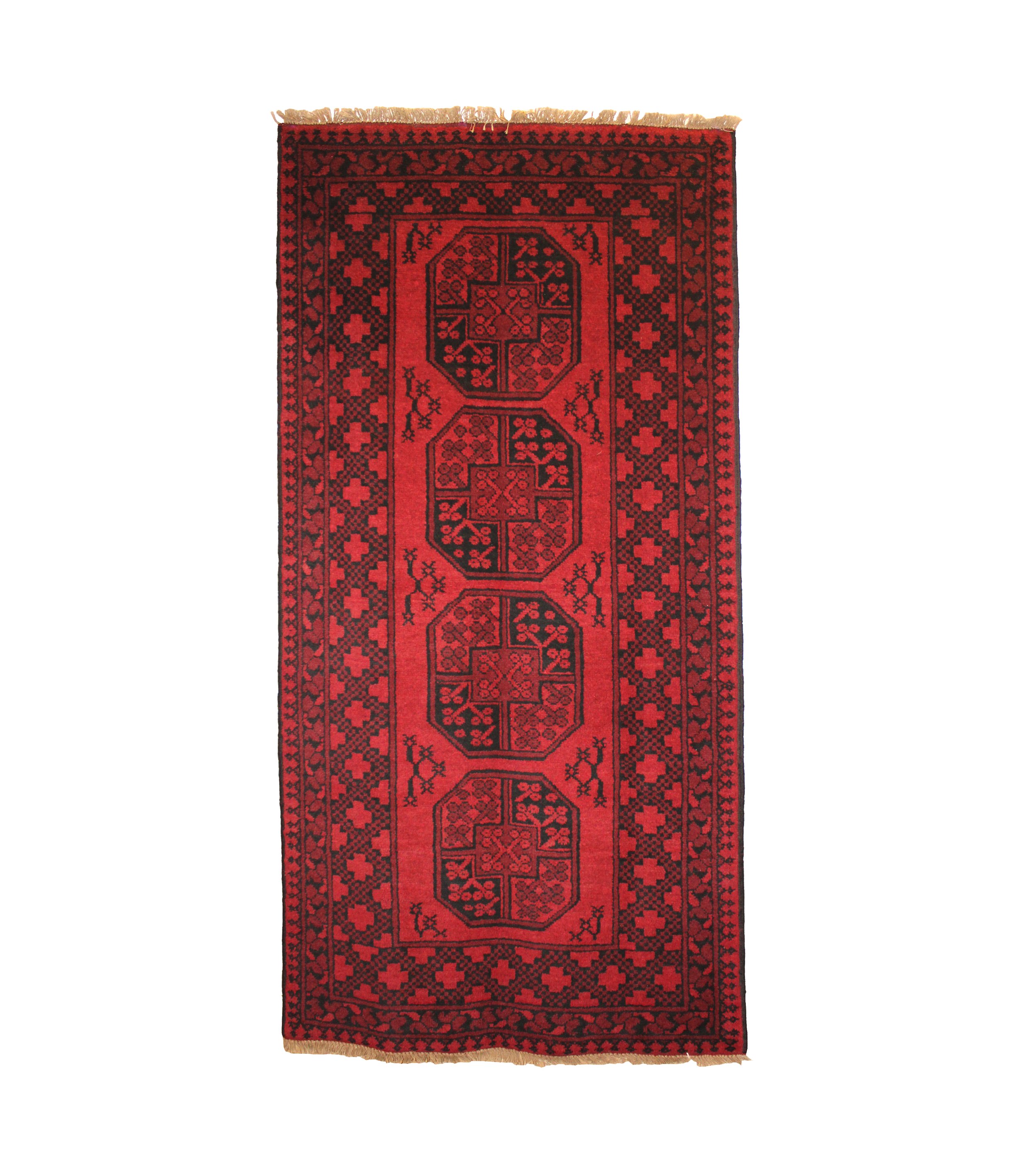 55065 AFGHAN BOKHARA FEELPAH 1.93X0.94 MTR QR 1,895.