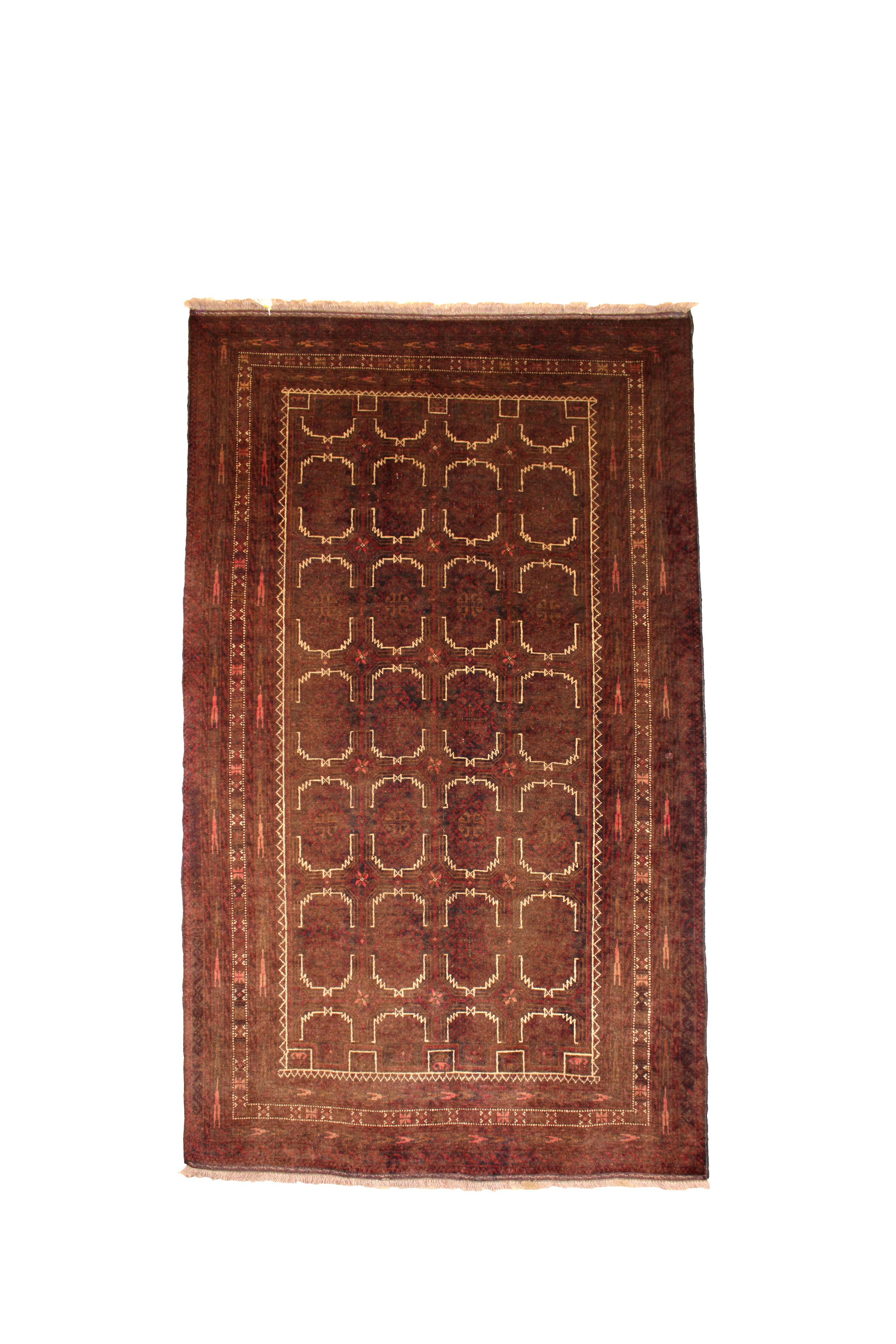 56610 AFGHAN BELOUCH SAROOQ 1.97X1.03 MTR QR1,995 .