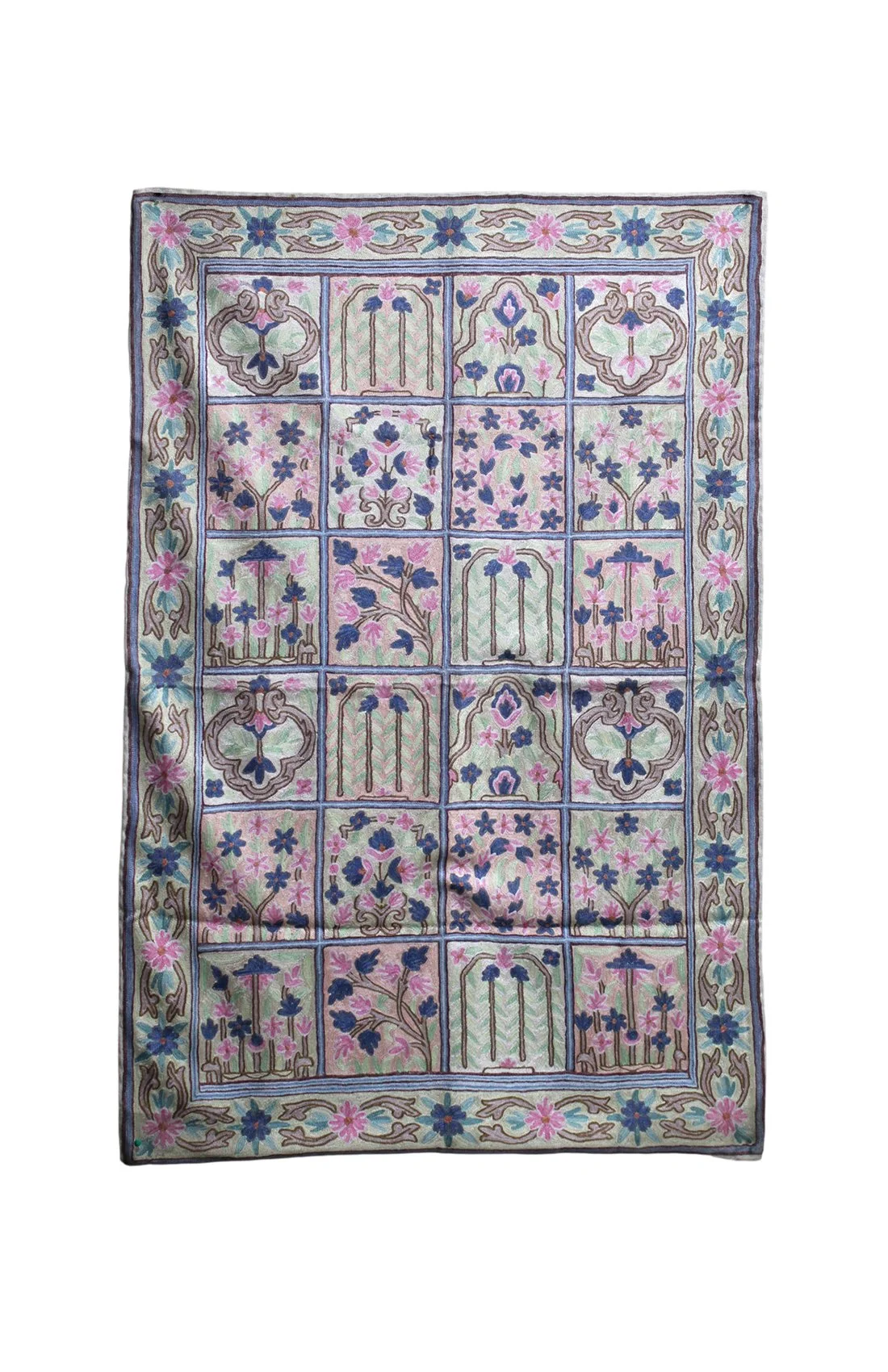 ICL34 CHAIN STITCH  EMBROIDERY  WALL HANGING SIZE:150X90CM  QR595