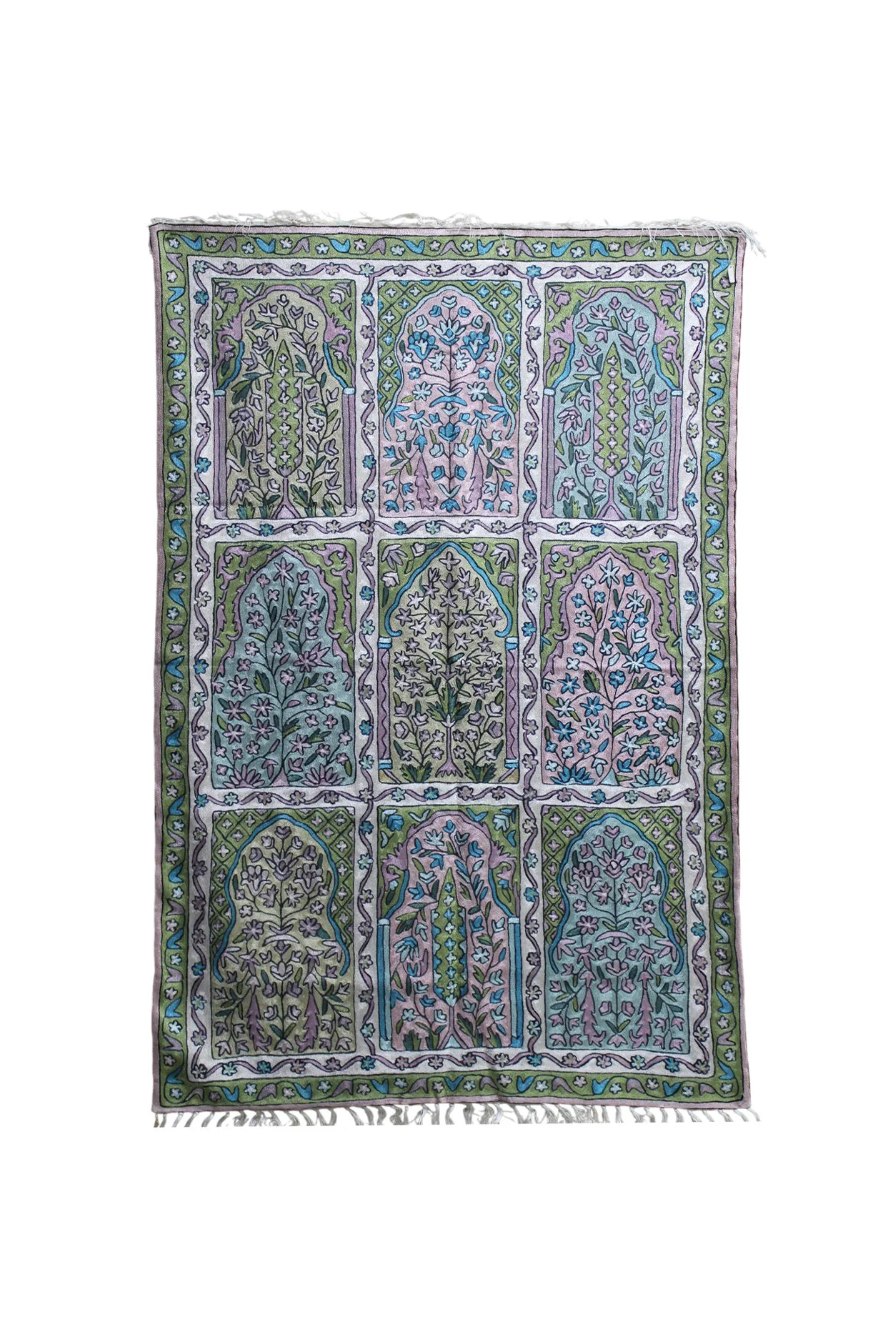 ICL34 CHAIN STITCH  EMBROIDERY  WALL HANGING SIZE:150X90CM  QR595