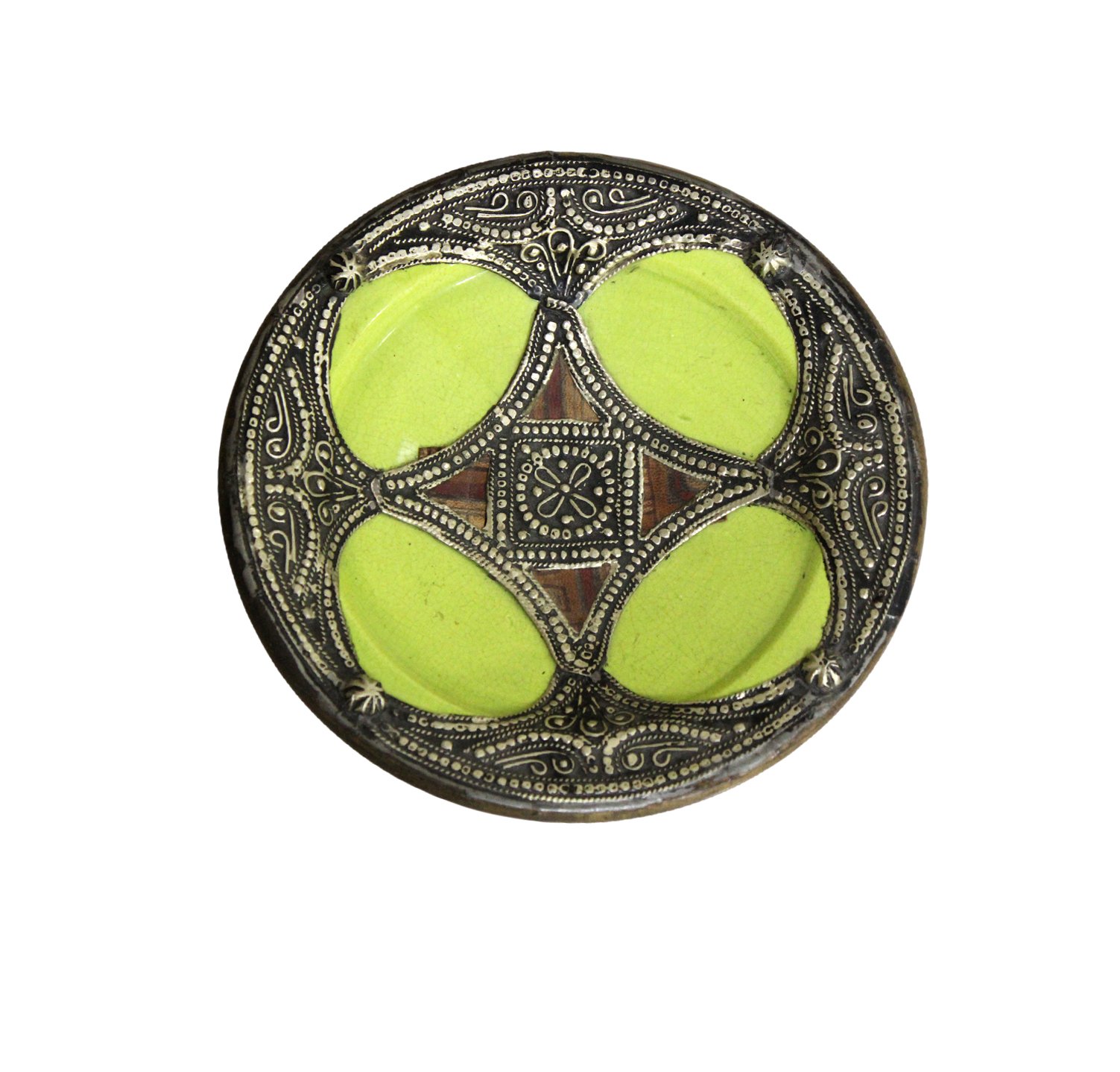 ATL39782 Cermic Moroccan Plate  SIZE23X23CM QR295.jpg