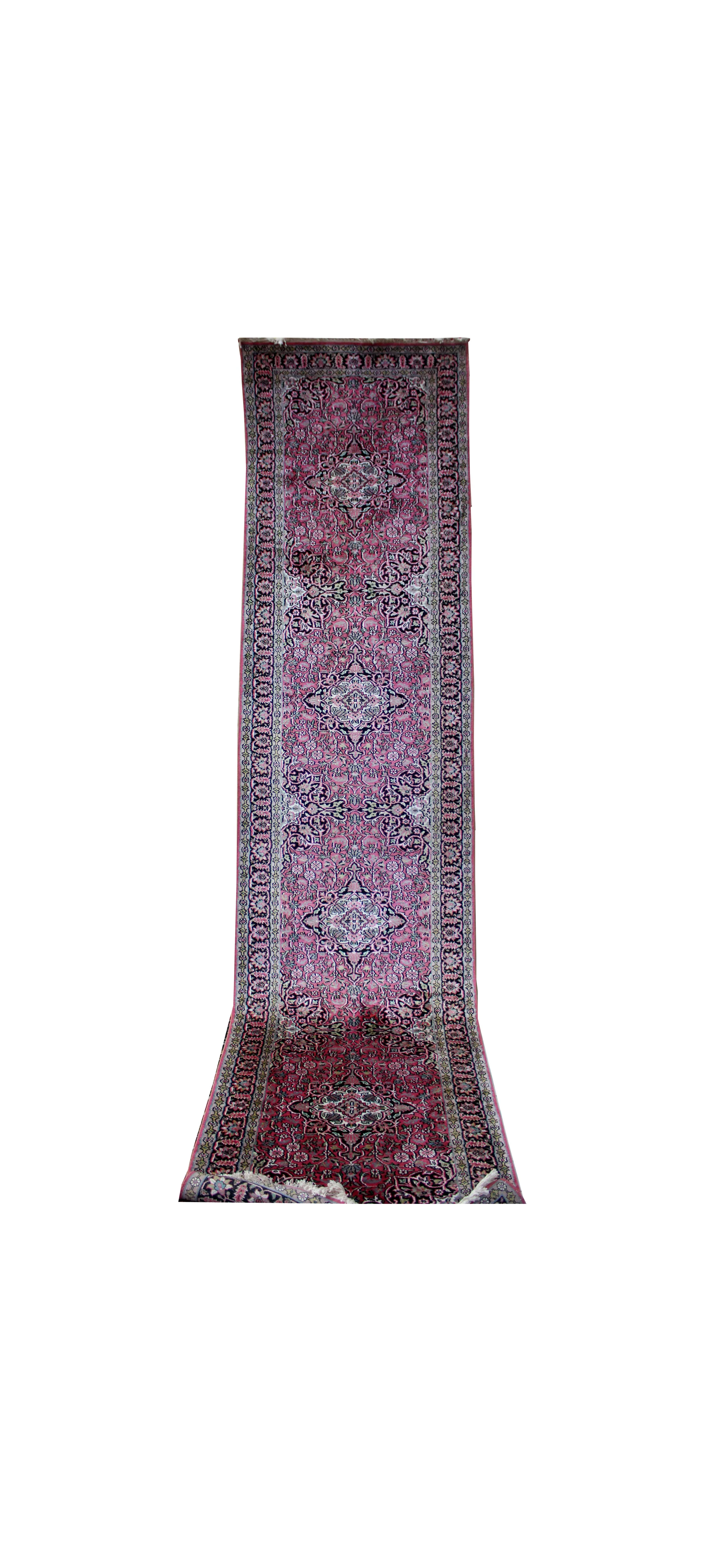 44002 KASHMIR SILK RUNNER 3.60X0.80MTR 11.10X2.8FT QR4,975.