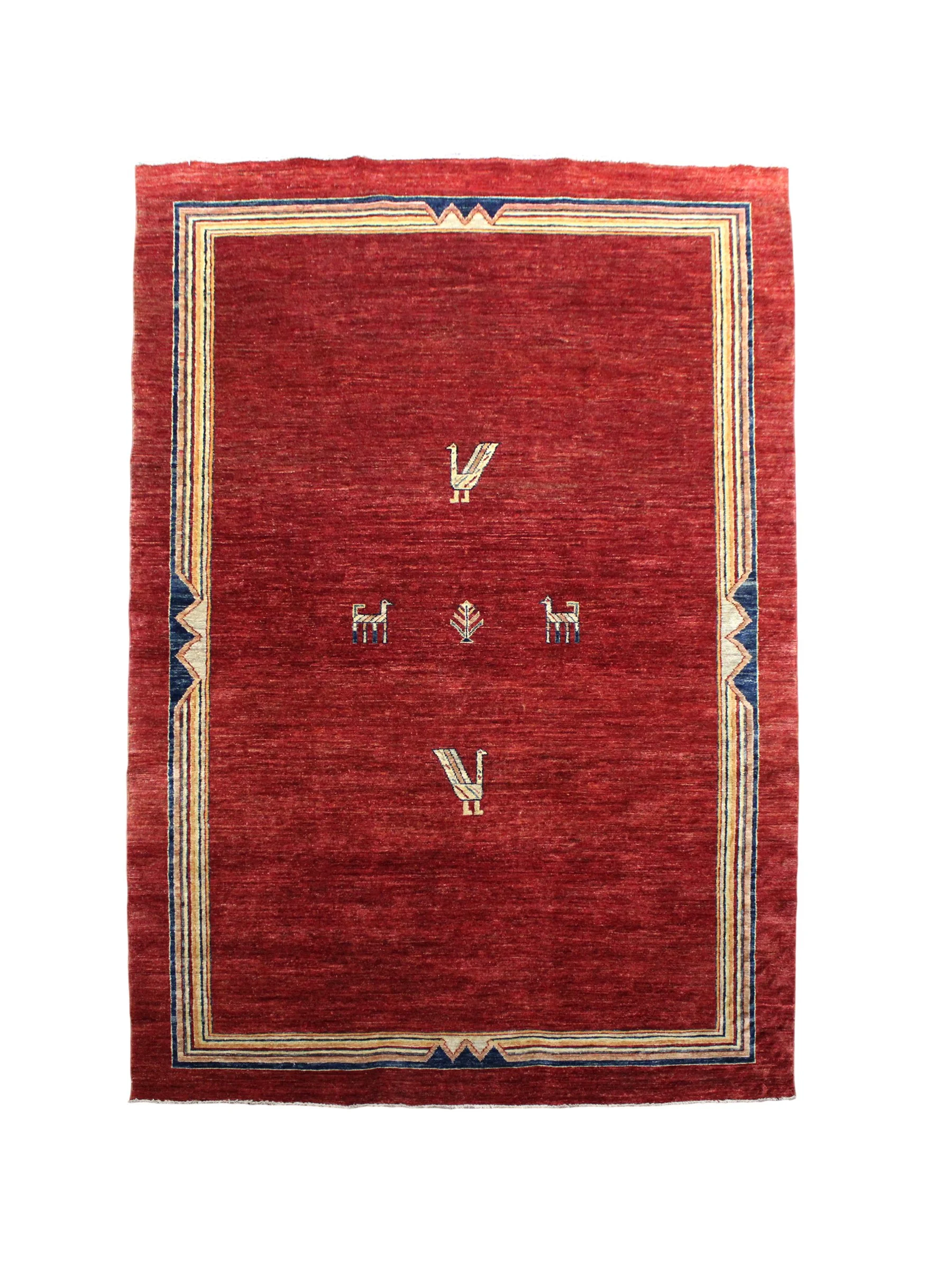 55768   AFGHAN TURKOMAN Size:2.77x1.81Mtr 9.1X6.0FT QR8,700