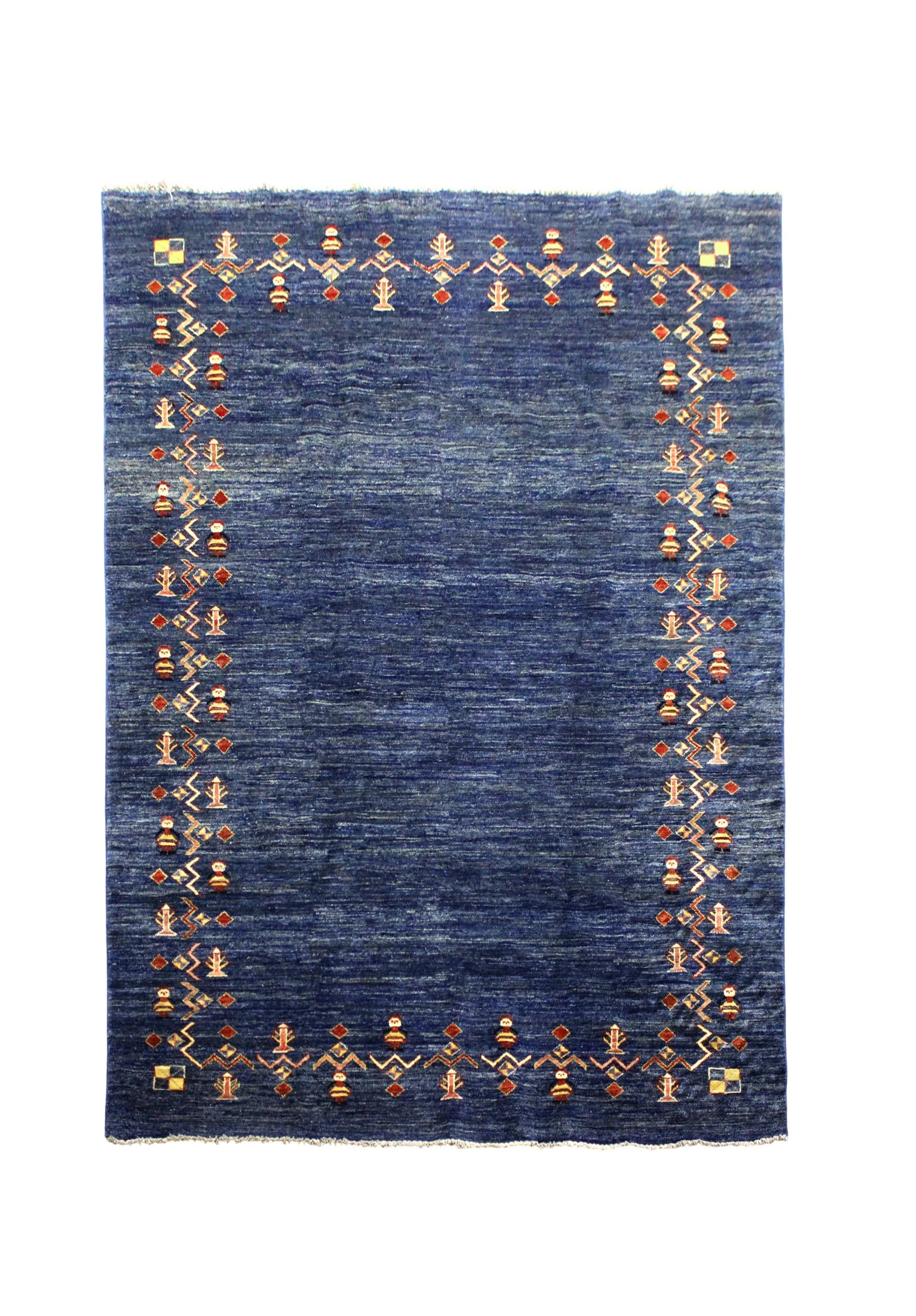 55893 TURKOMAN GABBEH 2.46X1.78MTR 8.1X5.10FT QR7,900. V