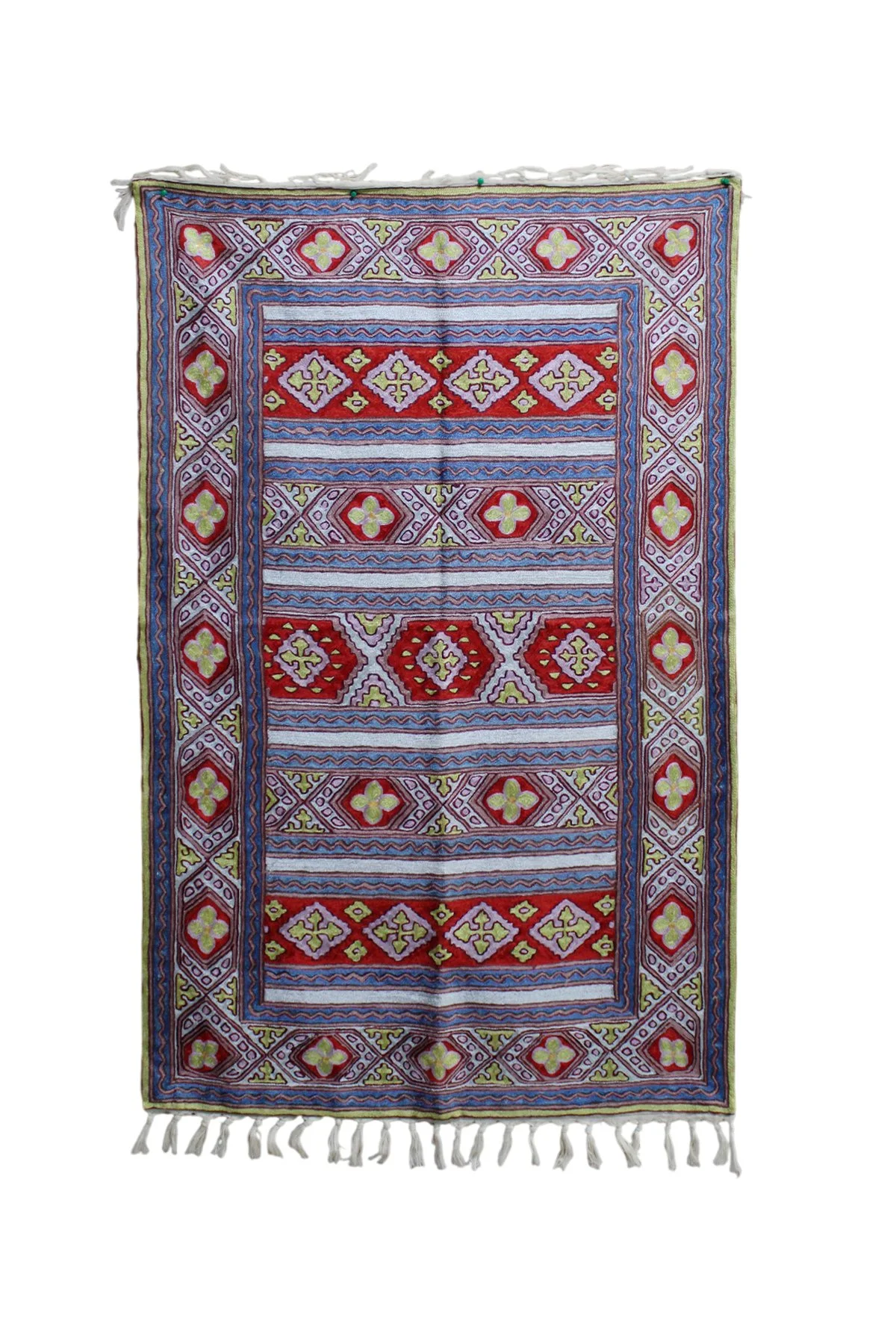 HTK006 CHAIN STITCH  EMBROIDERY  WALL HANGING  SIZE:152X91CM QR595