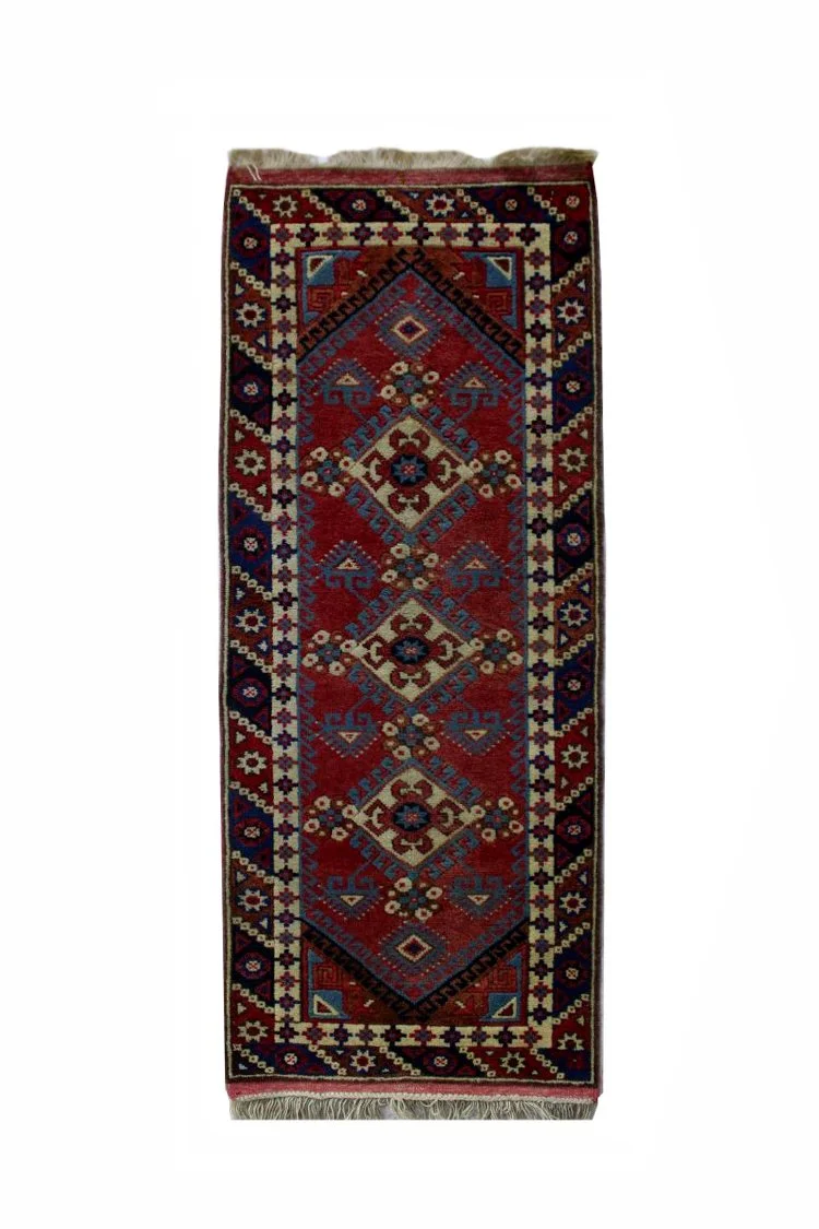 34833 TURKISH DOSEMALTY RUNNER 1.77X0.73MTR 5.10X2.5FT QR2,950.