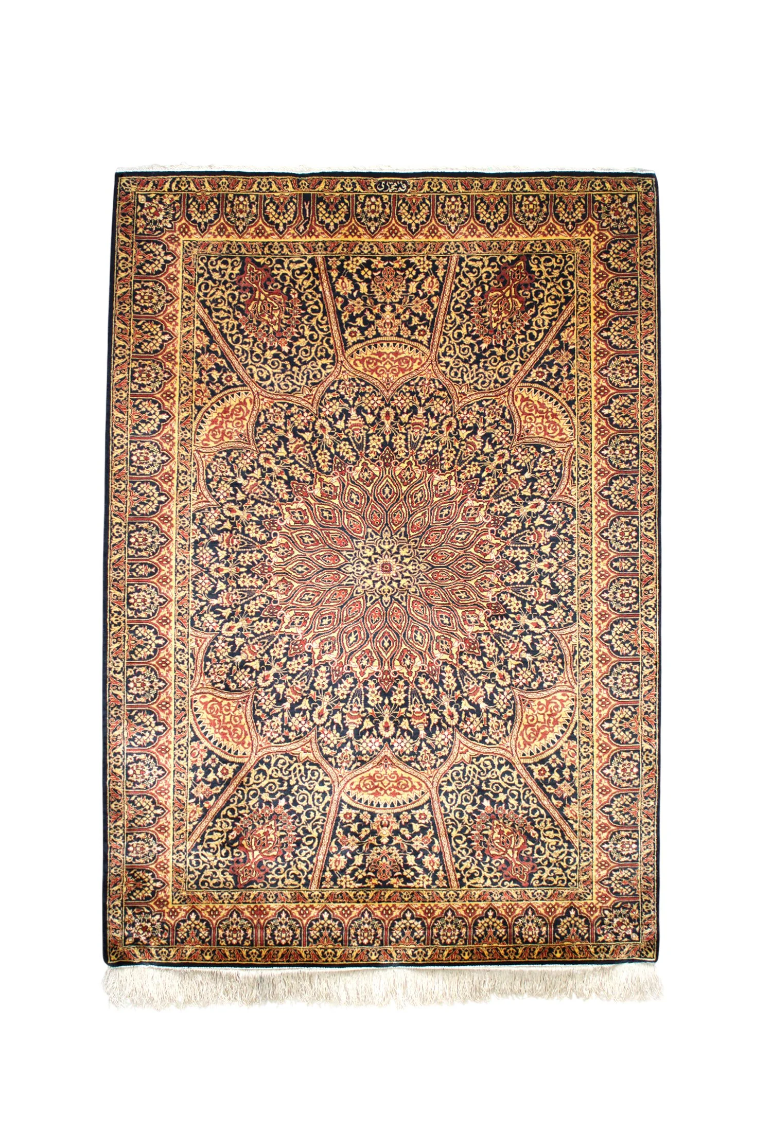 53547   IRAN SILK QUM 1.50X0.99MTR 4.11X3.3FT QR24,975.