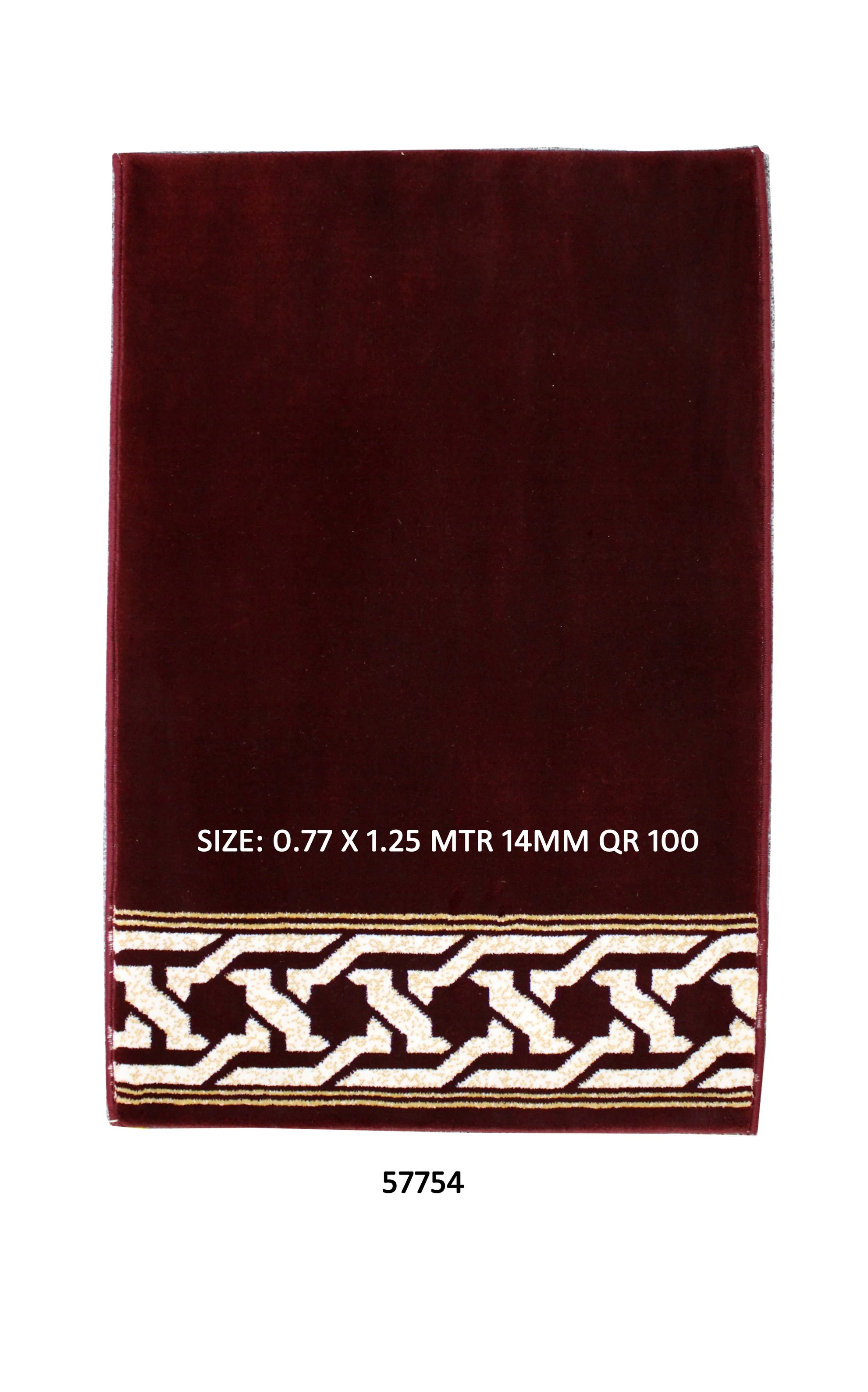 57754 MOSQUE CARPET 14MM SIZE 0.77 X 1.25 MTR QR 100 - A.jpg