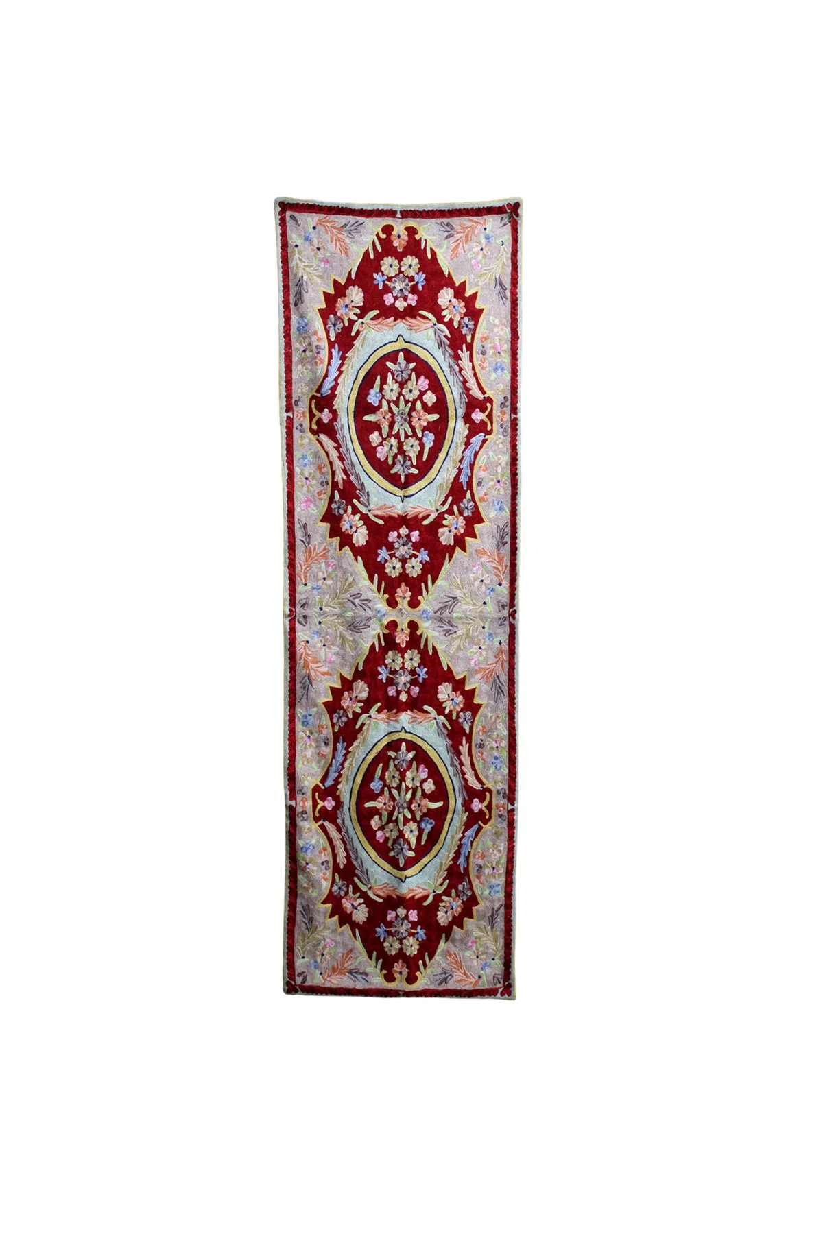 IMP 61 CHAIN STITCH EMBROIDERY WALL HANGING SIZE:180CMX60CM QR 545