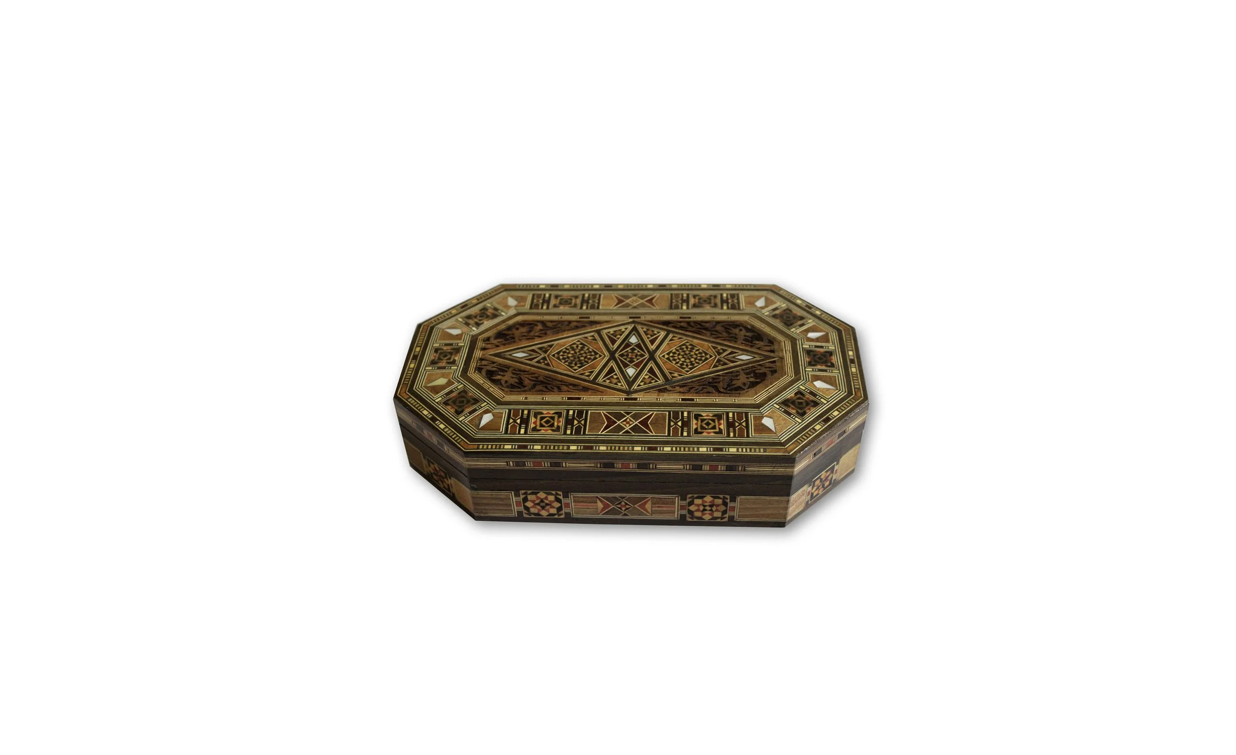 SY223 SYRIAN MOSAIC OVAL  BOX SIZE:L26XW15.5XH6CM QR195.