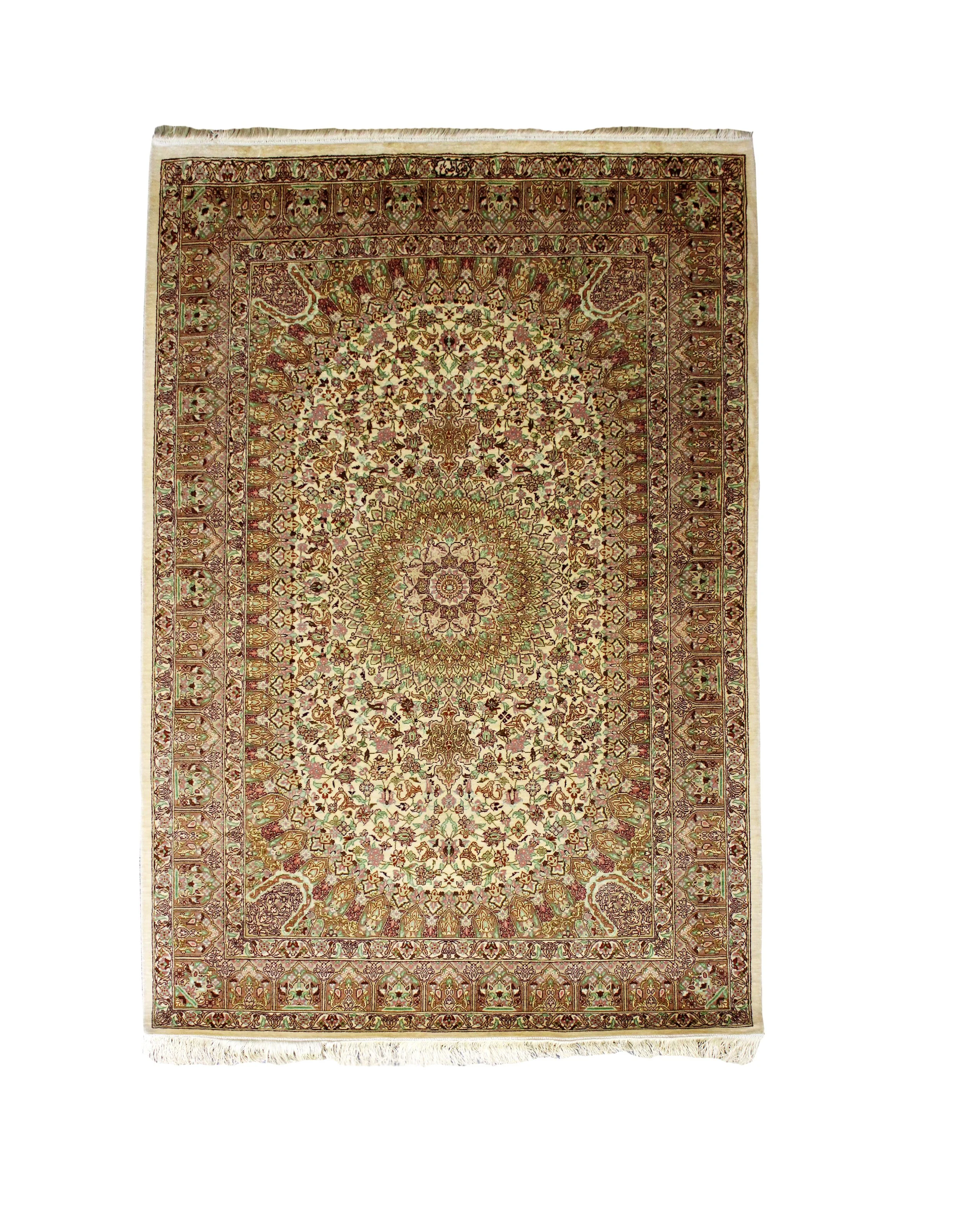 52968  IRAN SILK QUM 1.48X0.99MTR QR24,975.