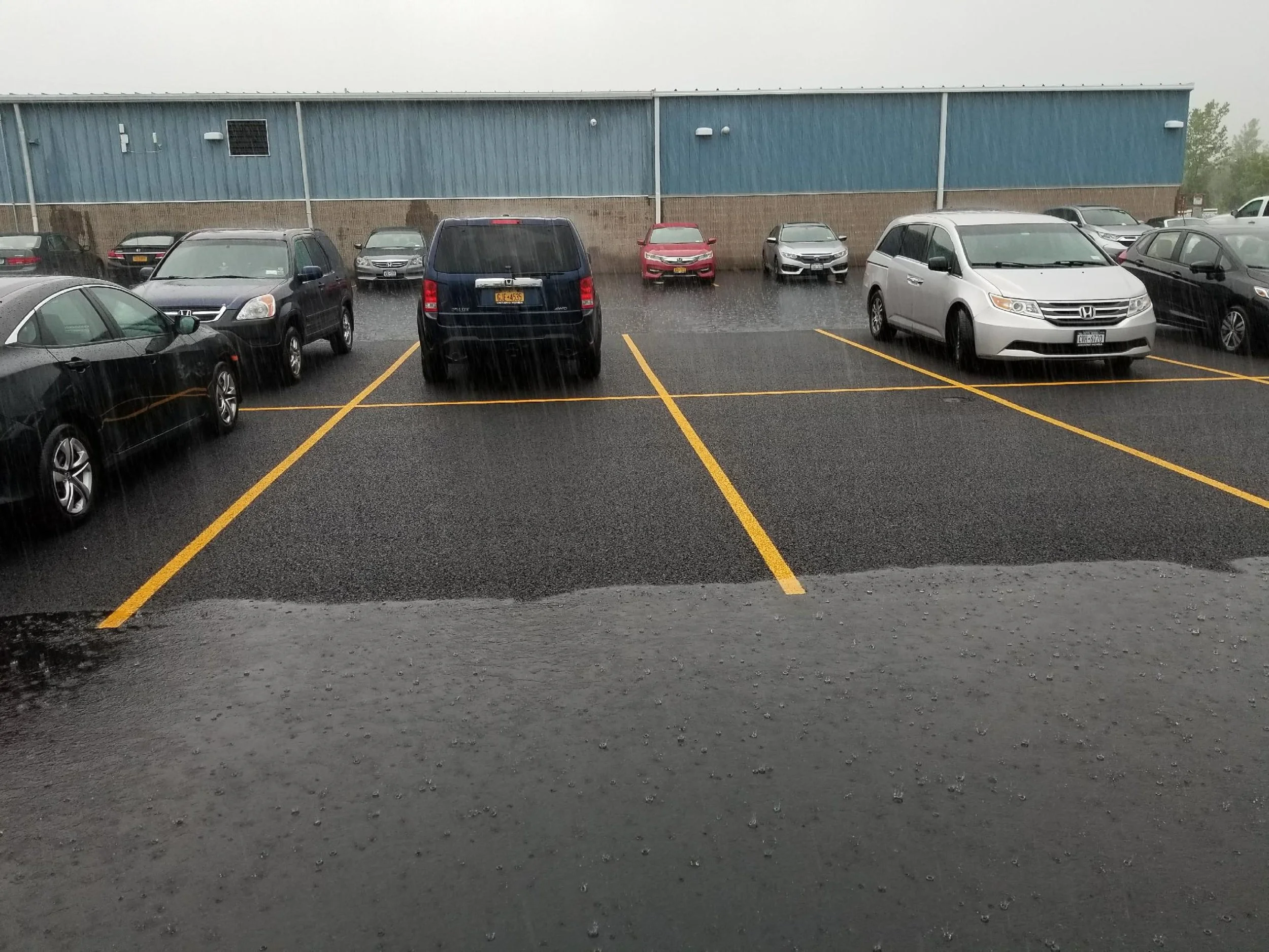 Pourous Pavement Installation - Canandaigua, NY