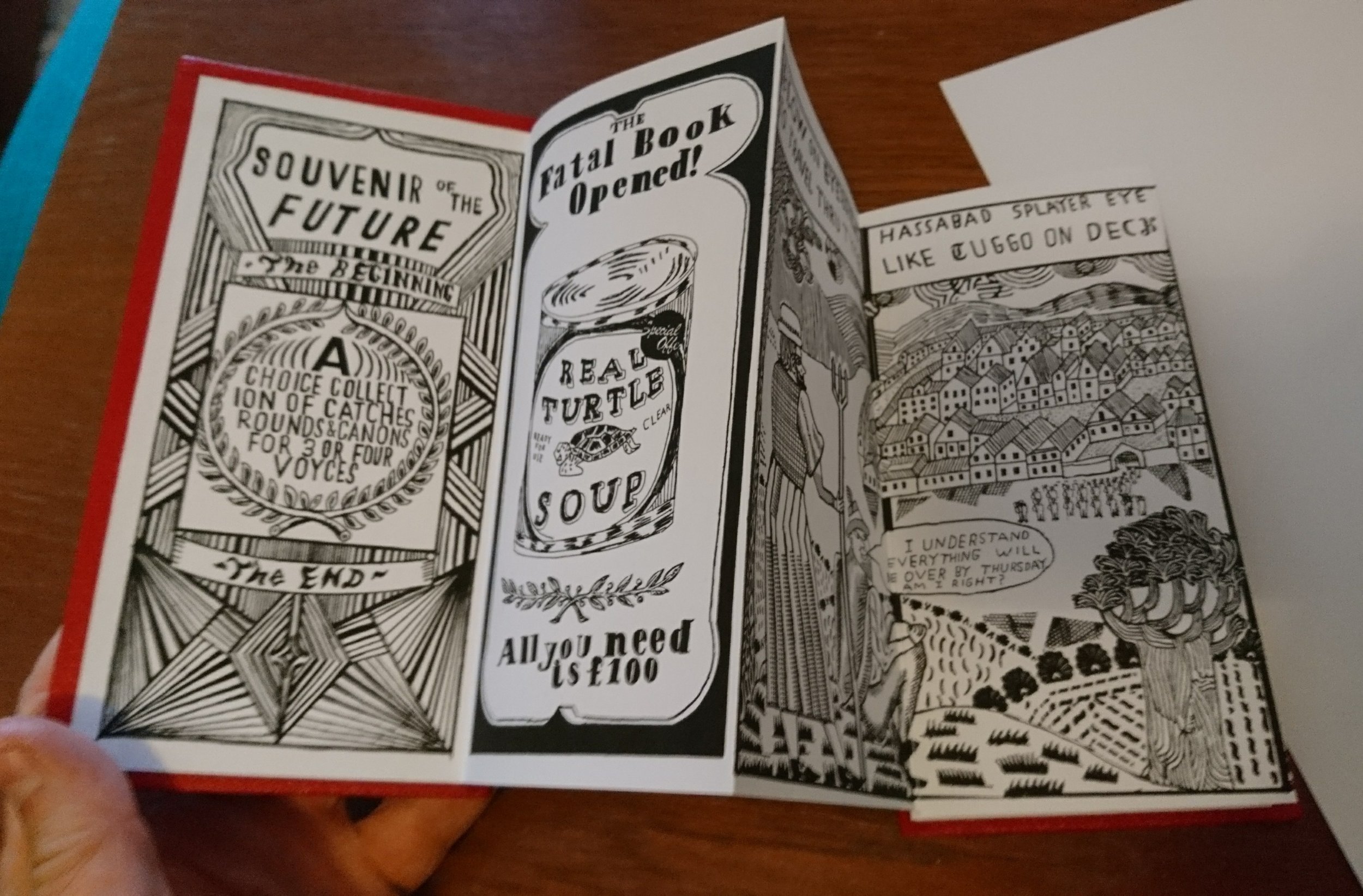 Souvenir of the Future - concertina book