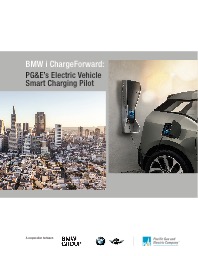 BMW i ChargeForward: PG&E's Electric Vehicle Smart Charging Pilot