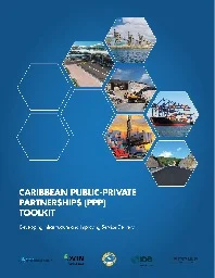 Caribbean Public-Private Partnerships (PPP) Toolkit