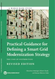 Practical Guidance for Defining Smart Grid Modernization Strategy - The Case of Distribution - World Bank Group