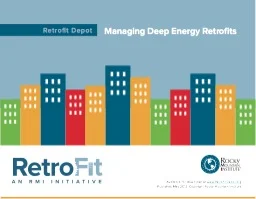 Managing Deep Energy Retrofits - RMI 2012