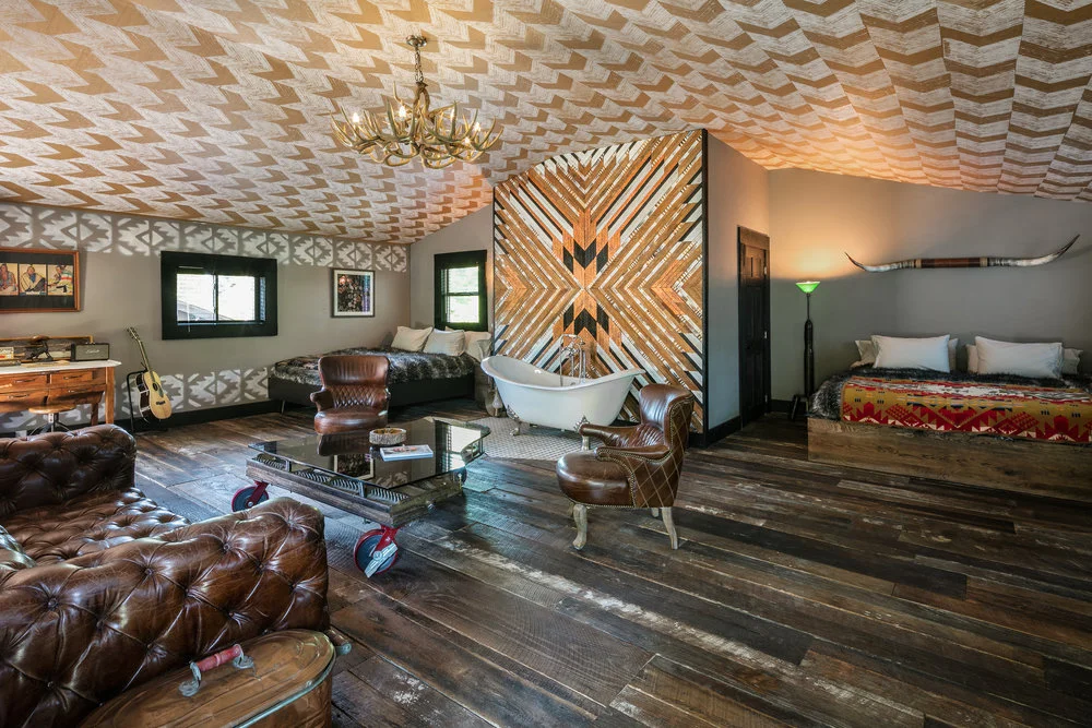 A room at the Urban Cowboy in Nashville