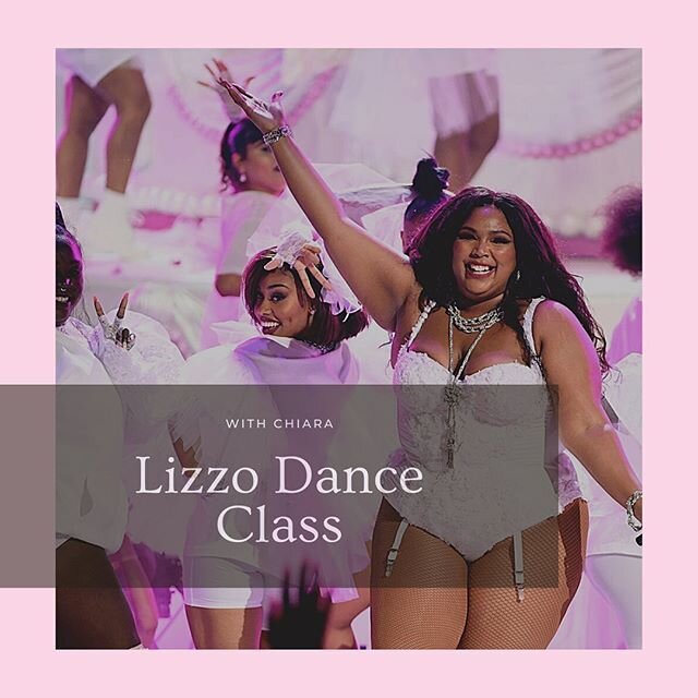 The queen of self-love LIZZO always brings joy into our lives! &bull;
Chiara is teaching a Lizzo themed dance class tomorrow night (Thursday 8pm) so join her to feel #goodashell 💕 @chilucchetta &bull;
&bull;
Everyone is welcome! Wear whatever you wa