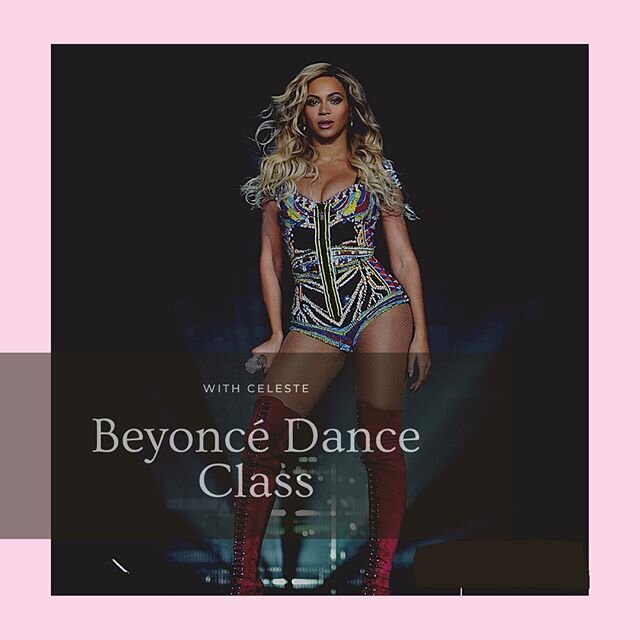 This Friday, Celeste is back! @_ceehp bringing you Beginner Beyonc&eacute; dance class vibes and we are so excited! ❤️
&bull;
&bull;
If you want a sassy, beginner friendly, dance class....get ready to channel the confidence of Queen B. &bull;
&bull;
