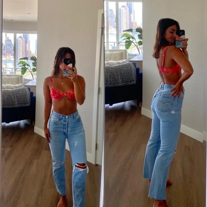 Sage Allott's Custom Vintage Levi's 