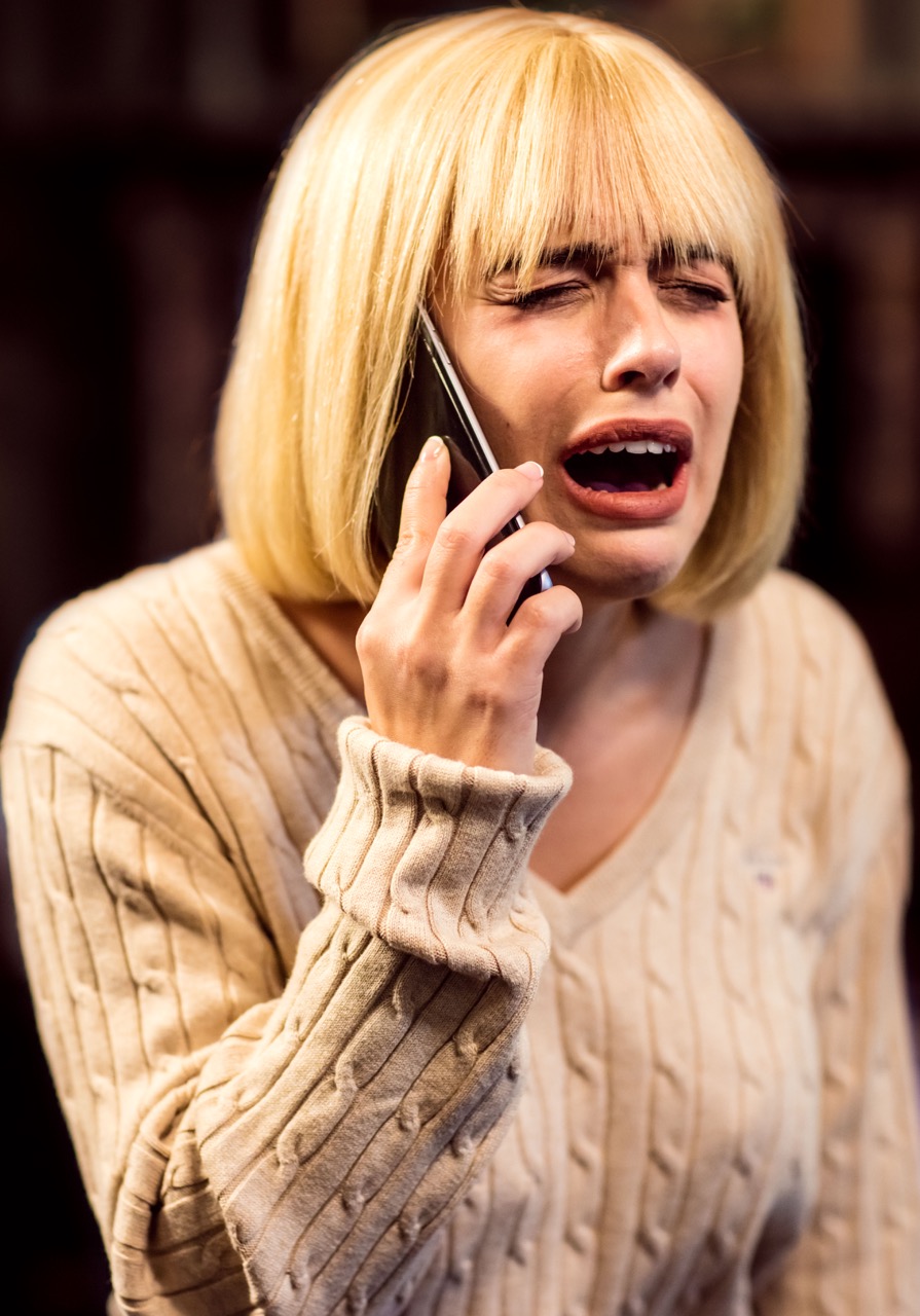 Georgia May Foote and the Scream 'Mobile' Moment