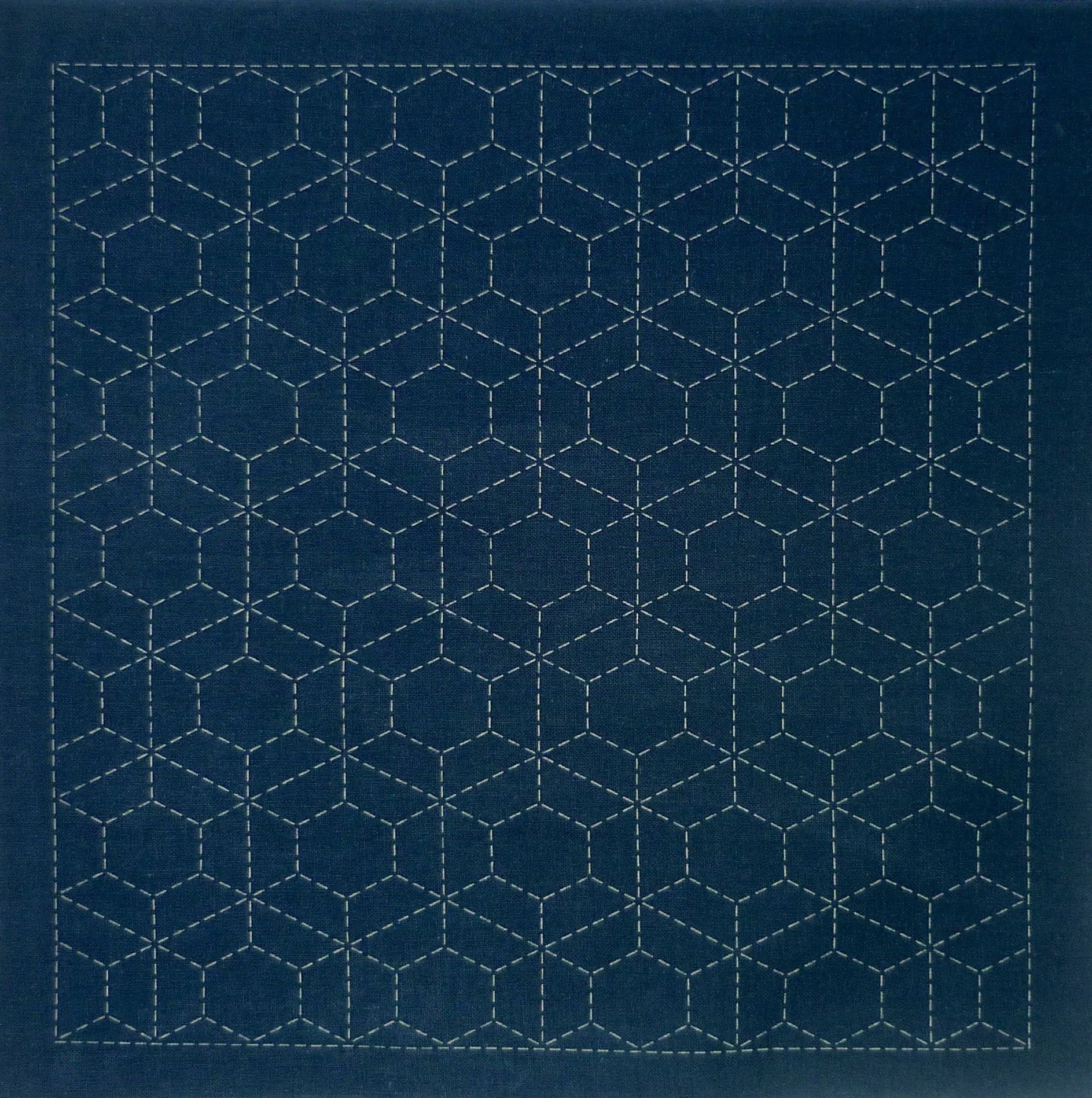 Tissu Sashiko Kikko - H2013