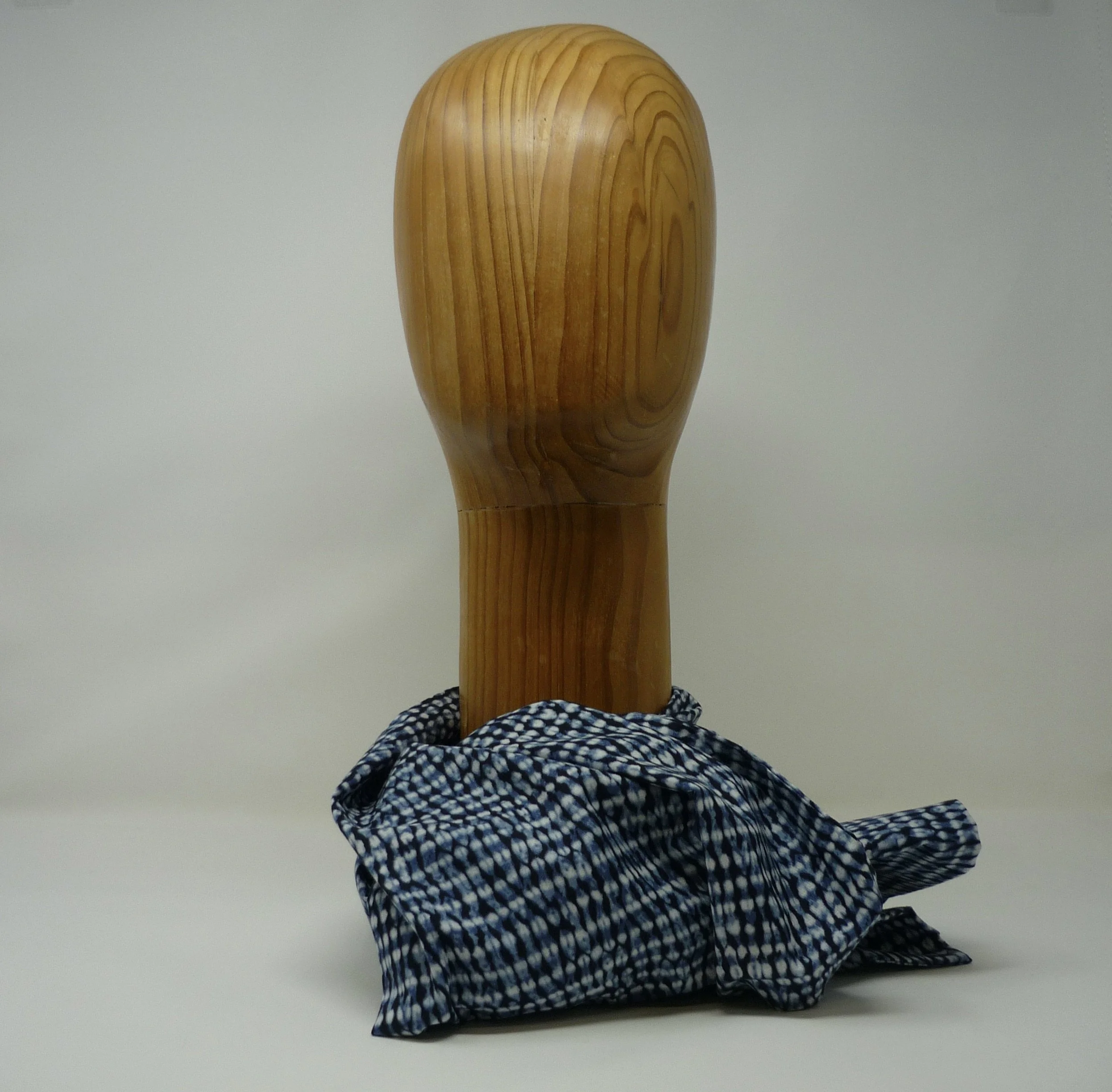 Tour de cou Graine de riz /marine