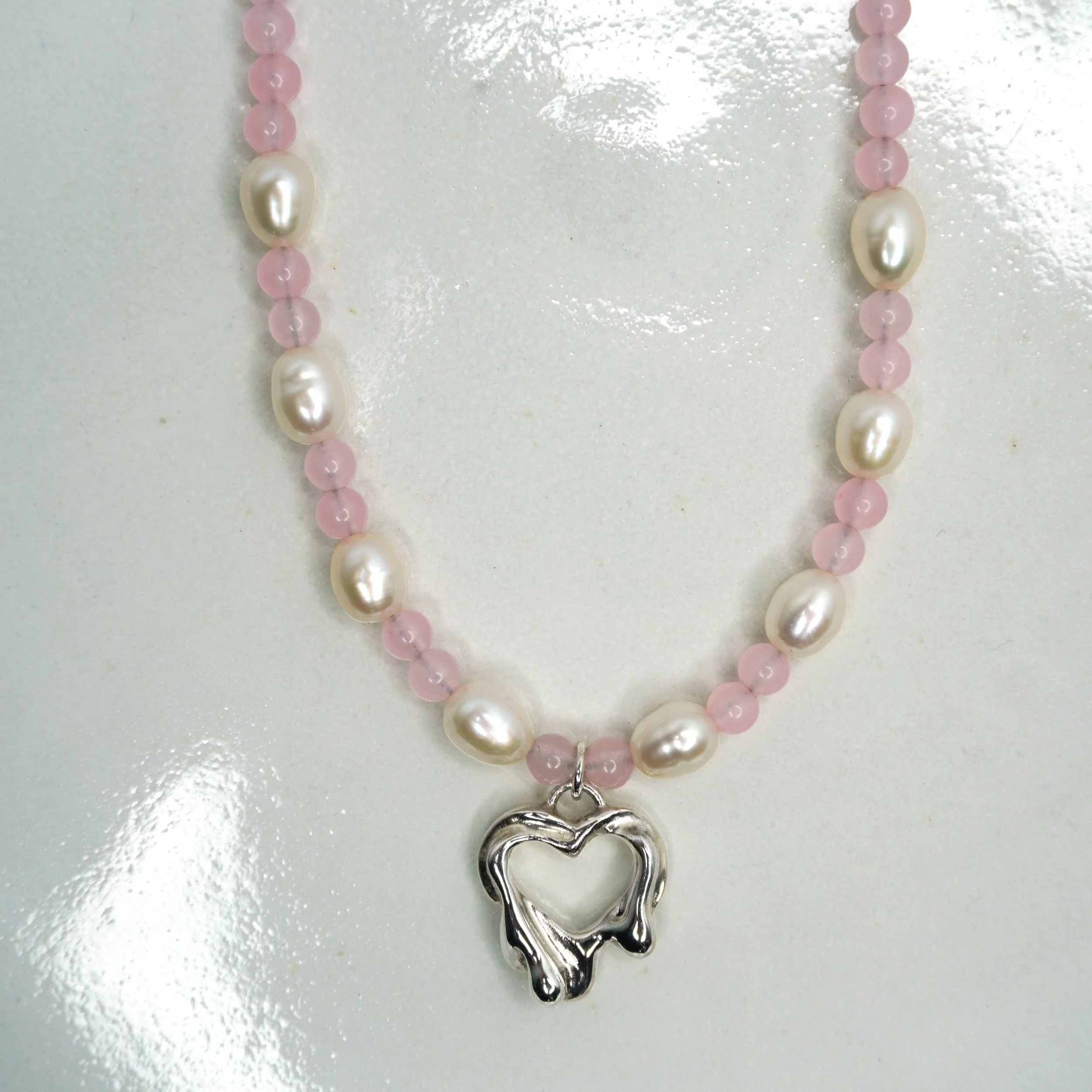 Sad Girl Beads with pearls