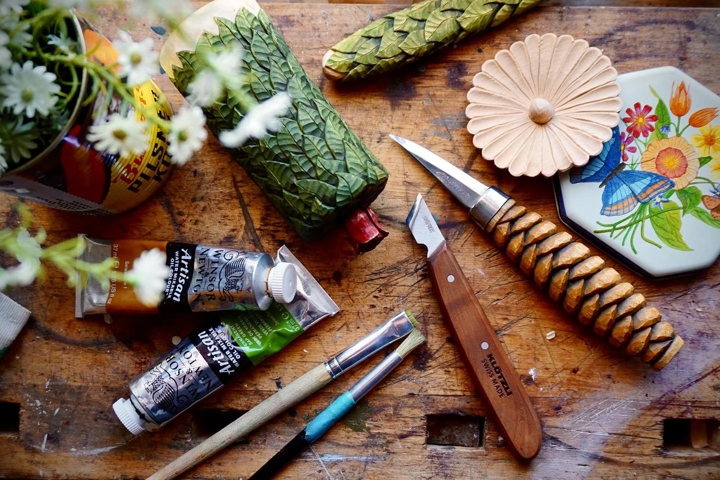 Chip carving class with Molly Sjöstam