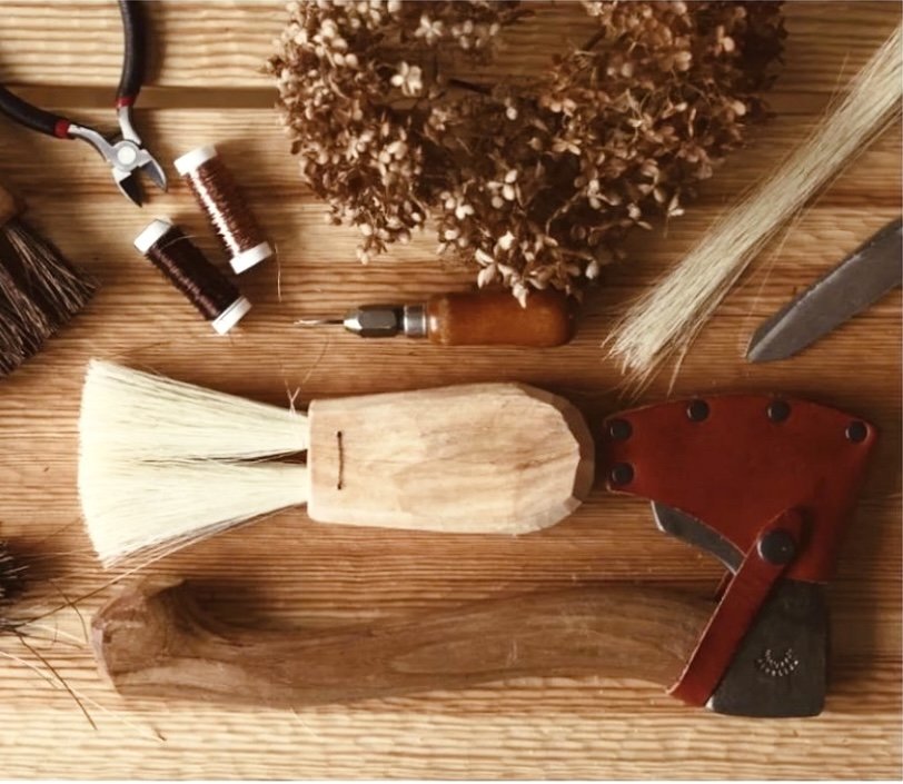 Make a horse hair brush with Unni Strid and Julia Kalthoff — KALTHOFF AXES