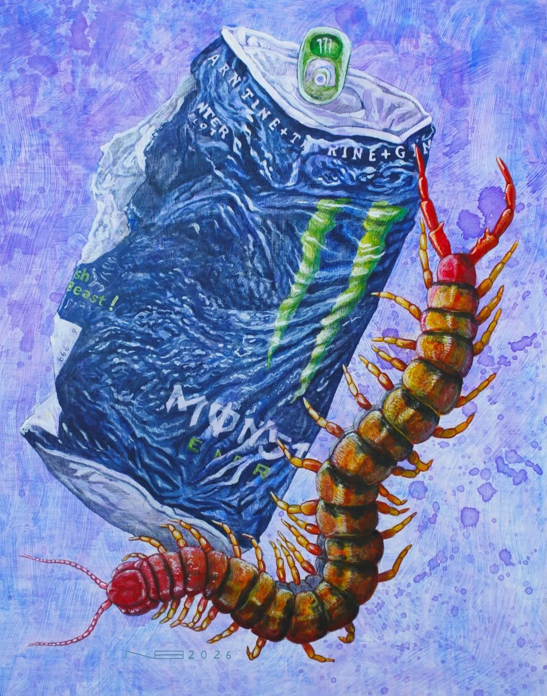 Kyle the Centifriend (2026) - Art Print by Noah Bounds