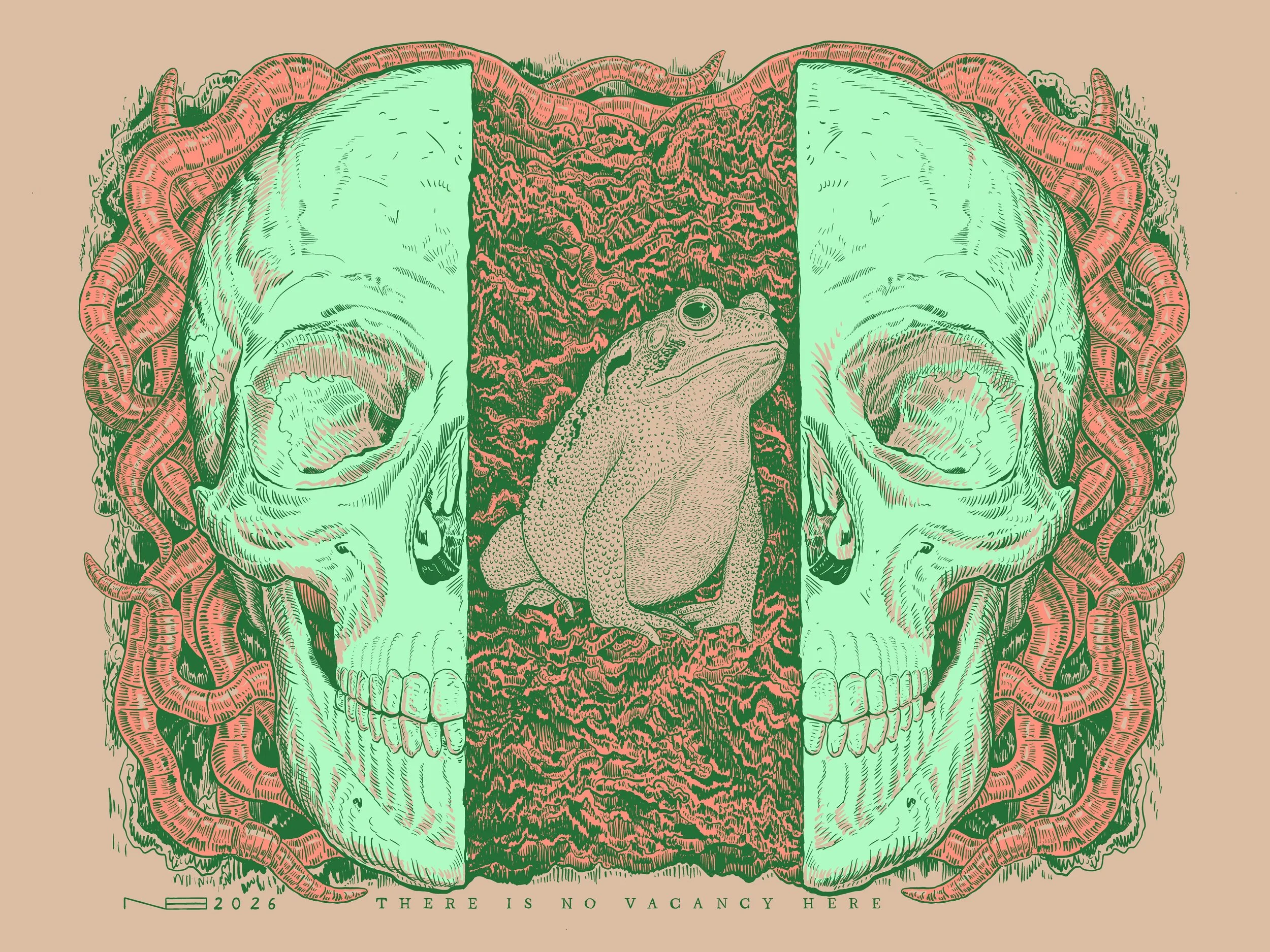 THERE IS NO VACANCY HERE - T SHIRT PREORDER