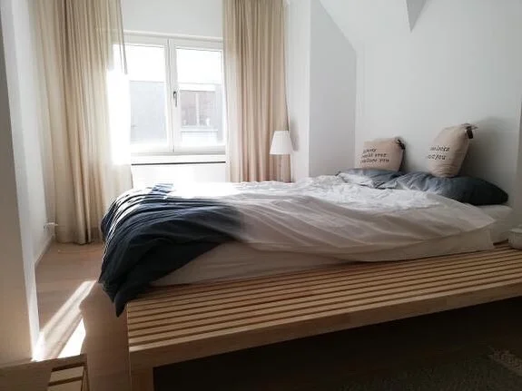 Durfte Vorh&auml;nge f&uuml;r ein wundersch&ouml;nes Schlafzimmer machen #newcurtains #curtains #curtainsdesign #handmade #madewithlove #beige #beautiful #masterbedroom #light #home #bedroom #bedroominspo #cozyhome #cozy