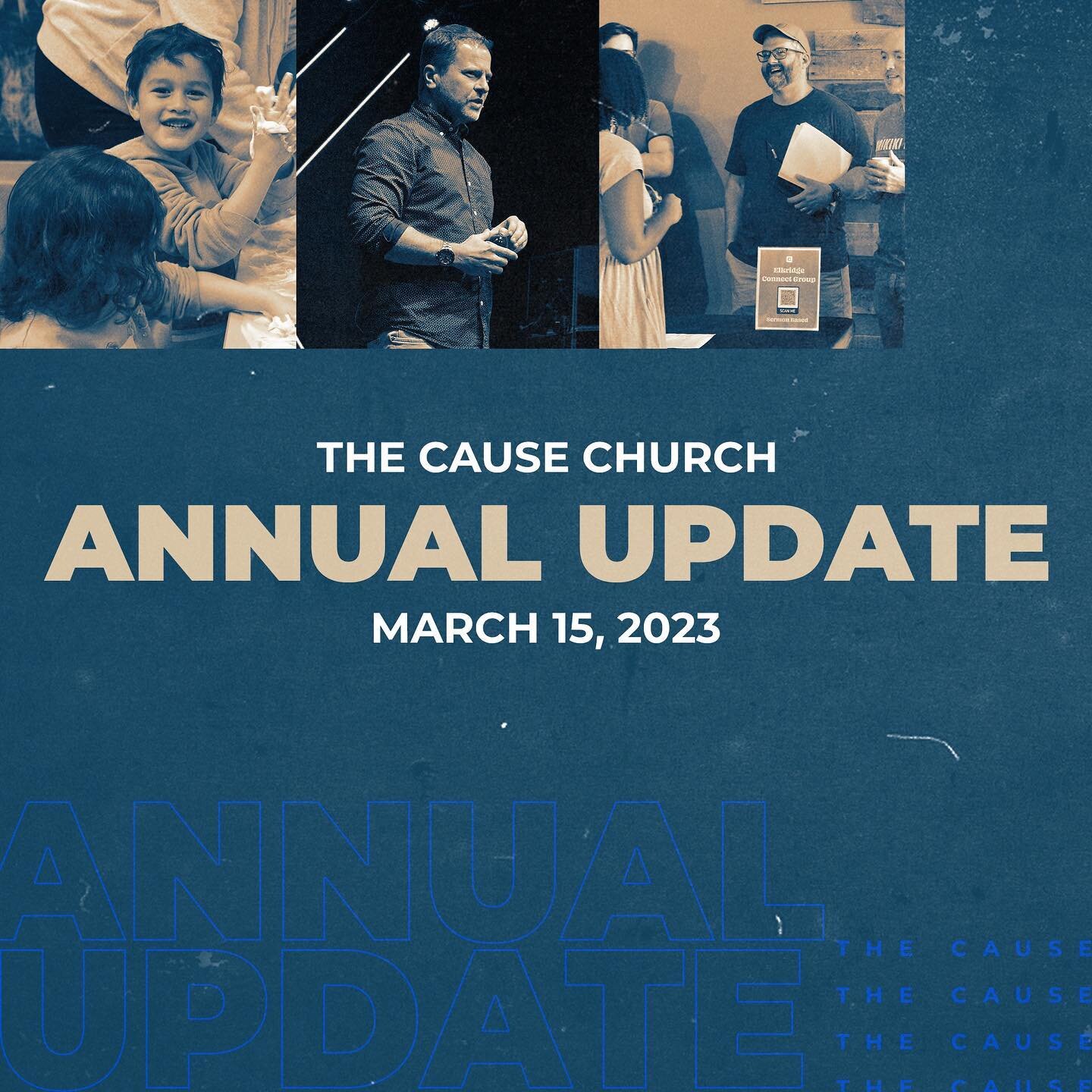 Tomorrow at 7pm is our Annual Update. This is our state of the church meeting where we go over the past year and plans for the future of the church. Anyone is welcome to come but only members are allowed to vote in applicable areas. Come see the visi