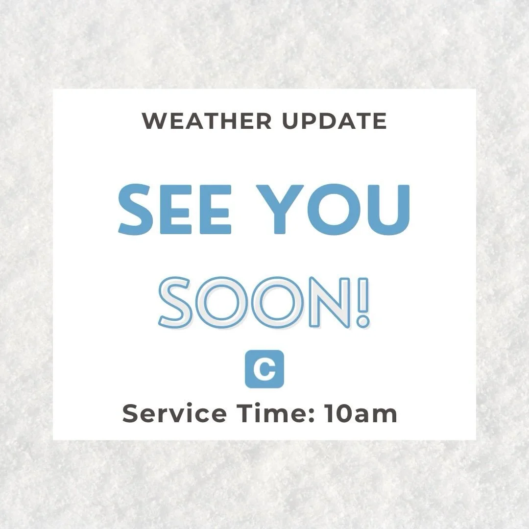 Service is HAPPENING at 10am! 🩵 

Look forward to seeing you all soon! Be careful on the drive in and get ready to worship in the House of the Lord! 🙌