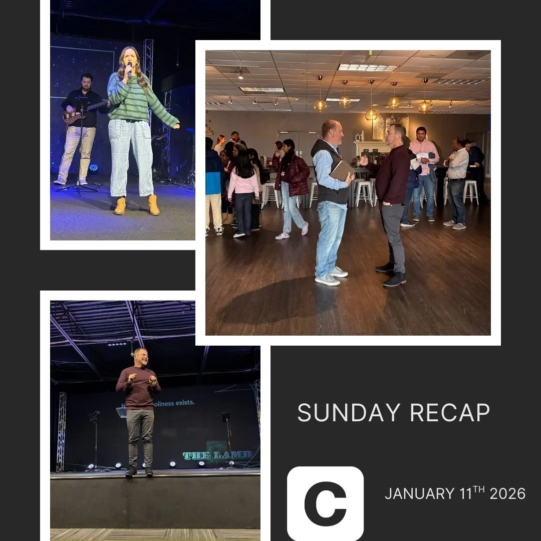 Sunday Recap ✨

This Sunday service was powerful and open to the Lord's presence. We are so thankful that Jesus is our sacrificial lamb! 🐑

Missed service or want to hear the message again? Check it out on our YouTube page, find the link in our bio!