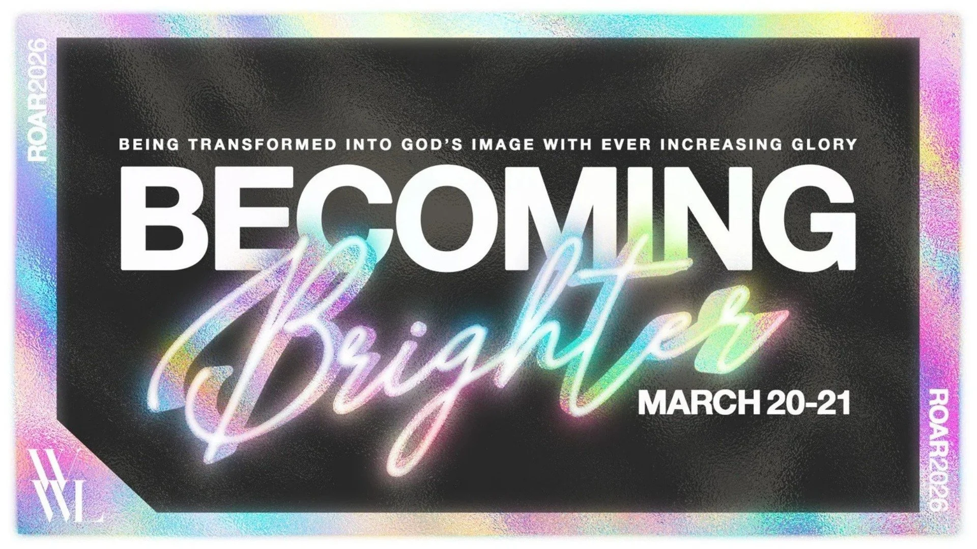Ladies, you&rsquo;re invited to ROAR 2026! ✨

Join us March 20&ndash;21 in Timonium, MD for a powerful weekend of worship, teaching, breakout sessions, prayer, and community. Together we&rsquo;ll explore what it means to become who God created us to 