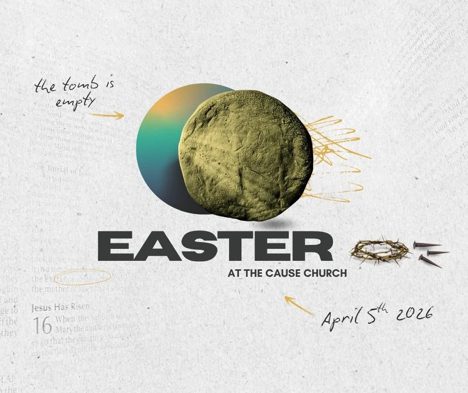 We cannot wait to see you at Easter this year ⛪ 🎉

Bring a friend or two... or a dozen! Jesus has risen from the grave and we are ready to celebrate! ✝

See you tomorrow!