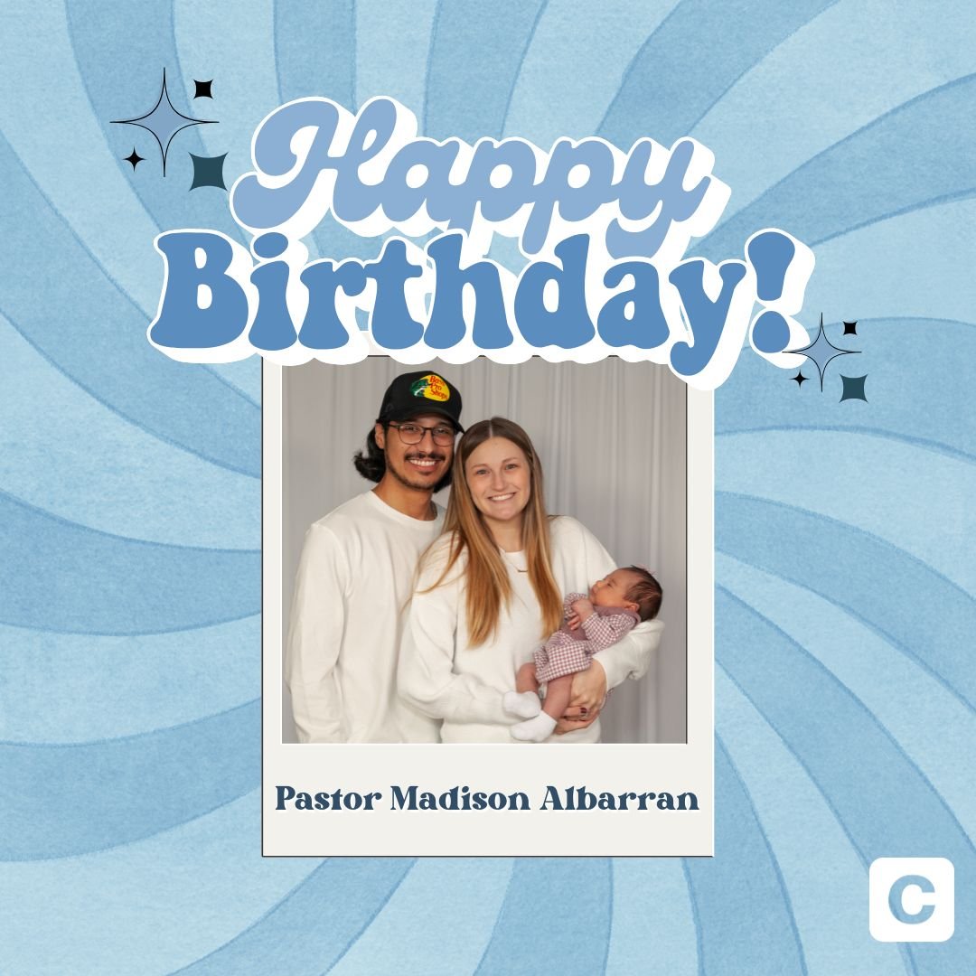 Today is our amazing Youth Pastor's birthday! Happy Birthday Madison! You're the coolest Pastor out there 😎

Thank you for leading so many of us into closer relationships with the Lord and helping shape the culture of the Cause Church into one where