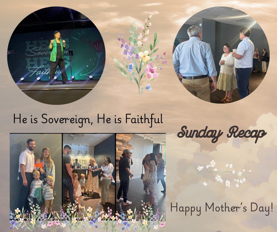 We had an wonderful Mother's Day at the Cause Church!

We heard from our very own Joy Hemler, who led us through a wonderful message on our God's Sovereignty and Faithfulness ✝️

🌸 And what a blessing it is to know that God will never leave us and i