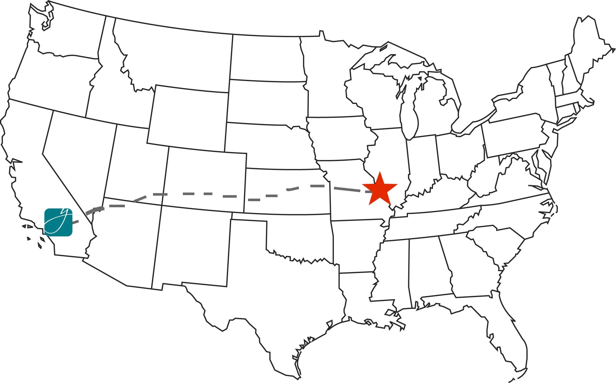 map of st louis